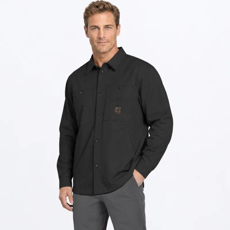 Men's Roughneck Canvas Shirt-Jac made by FXR