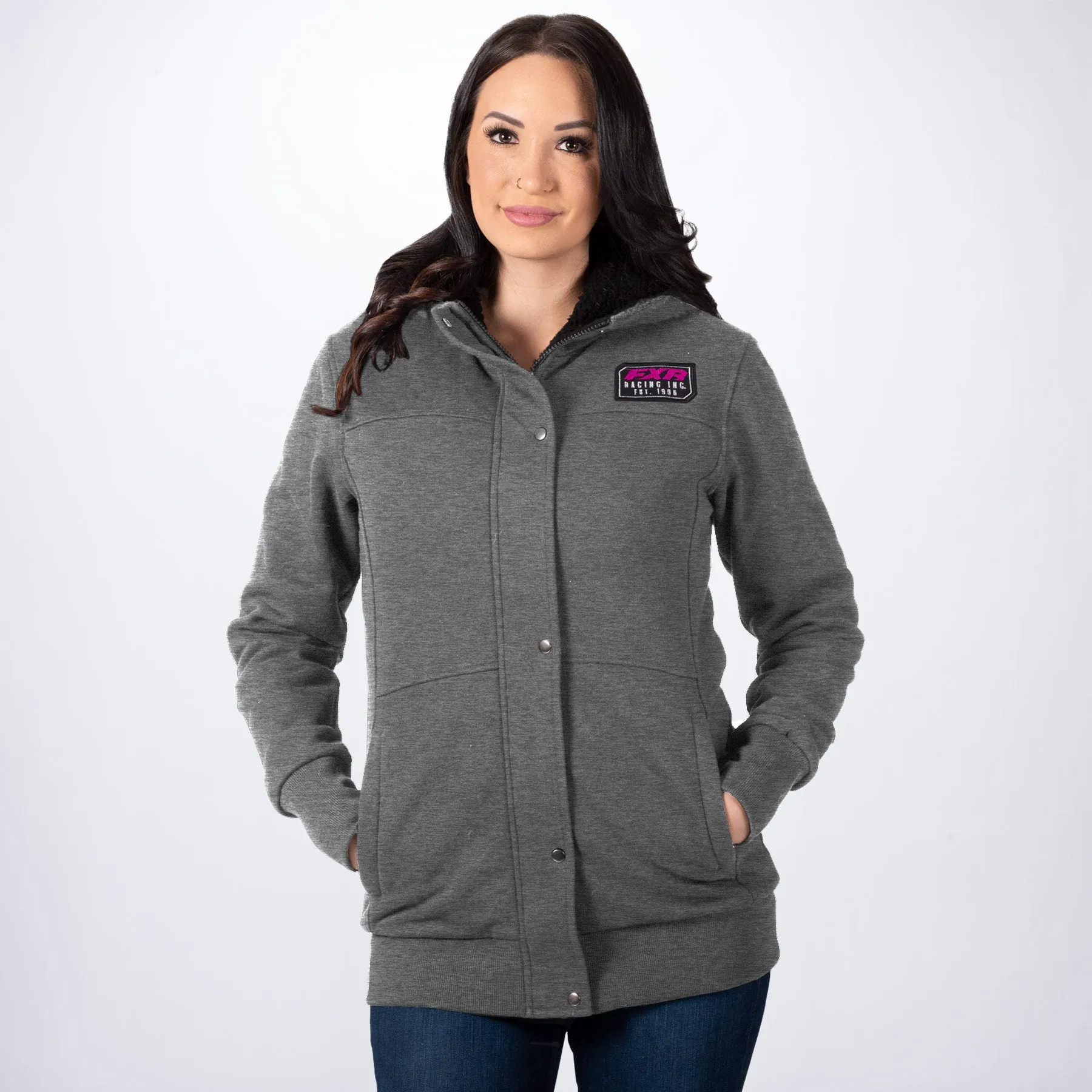 Women's Aspen Sherpa Long Hoodie sold by FXR product image thumbnail 2