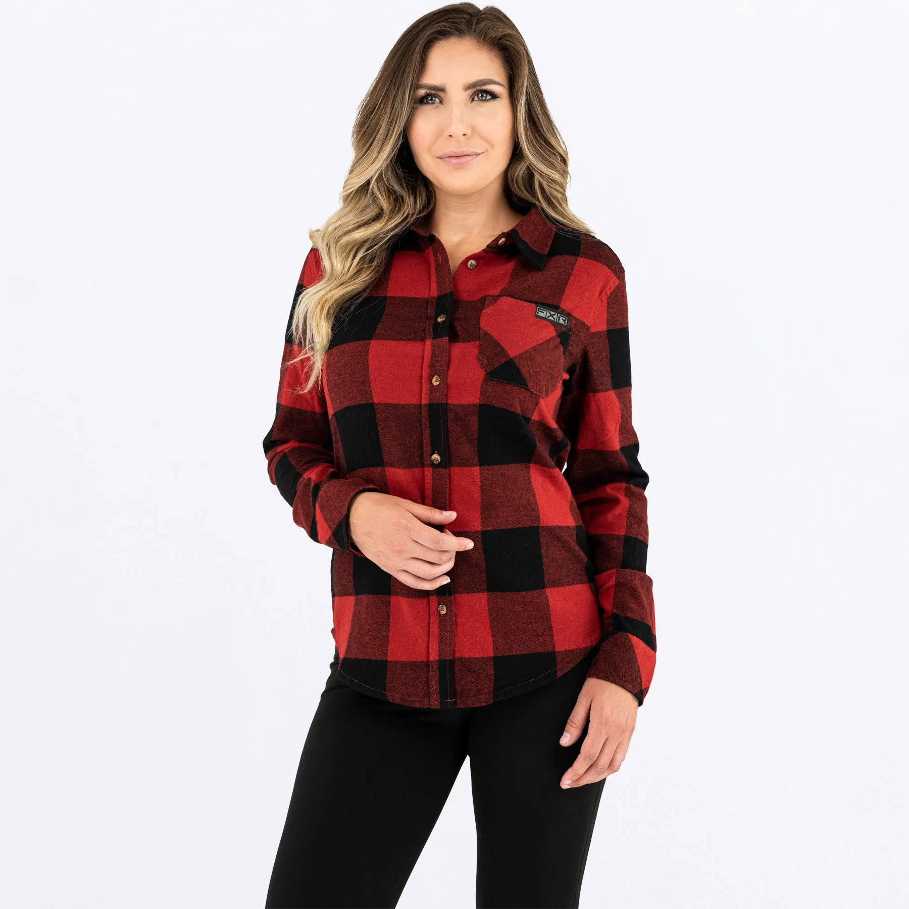 Women's Timber Flannel Shirt sold by FXR product image thumbnail 3
