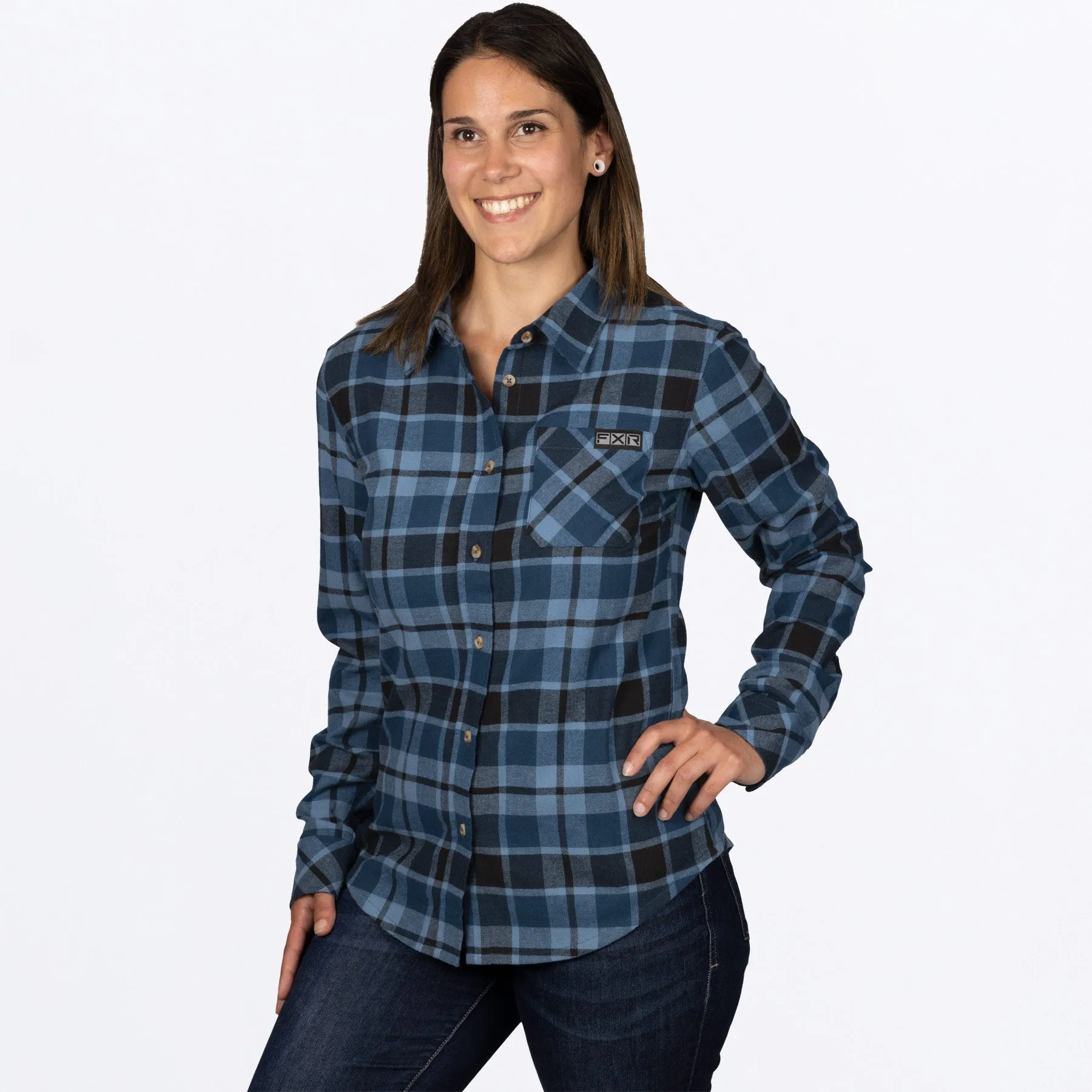 Women's Timber Flannel Shirt sold by FXR product image thumbnail 5