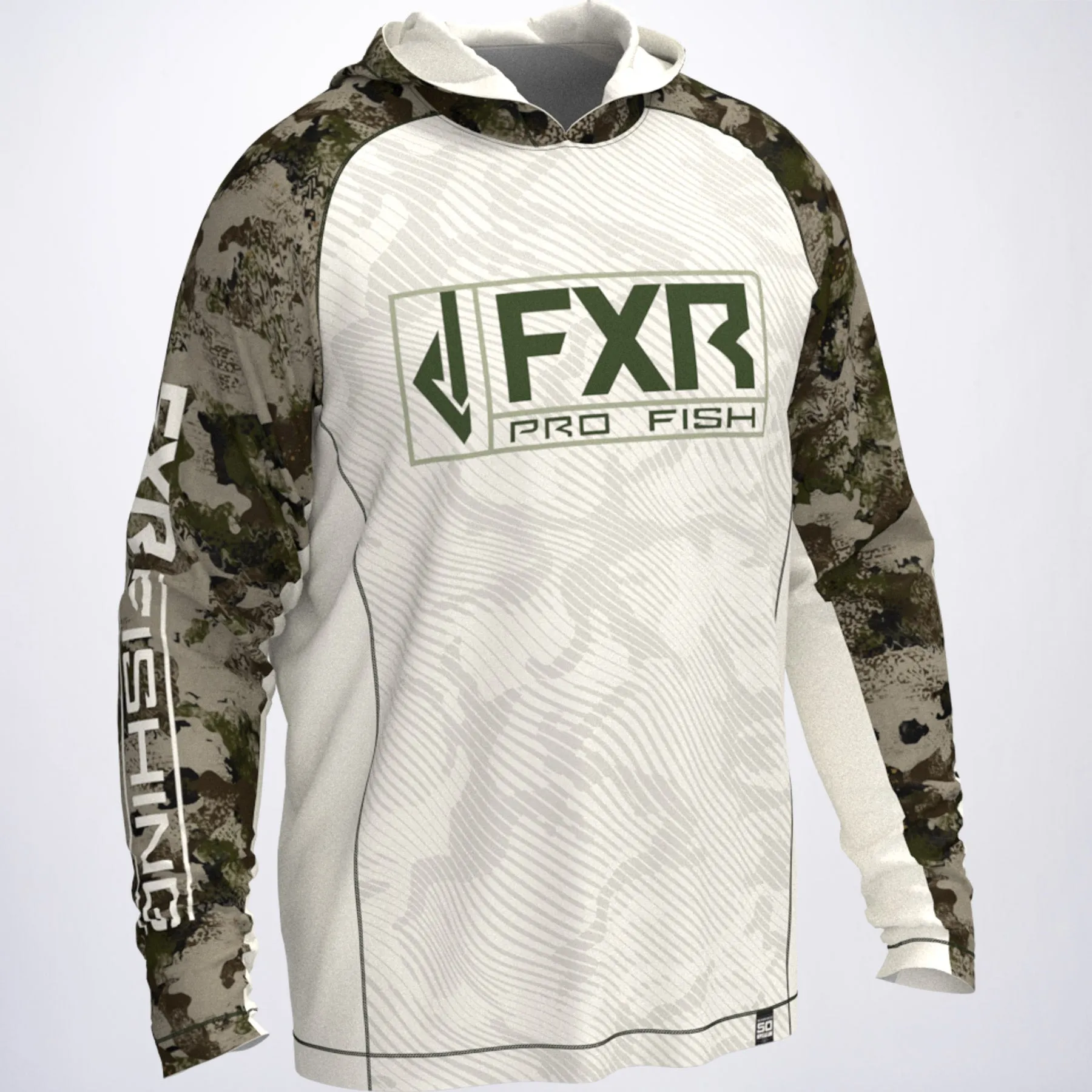 Men's Derby UPF Pullover Hoodie sold by FXR product image thumbnail 3