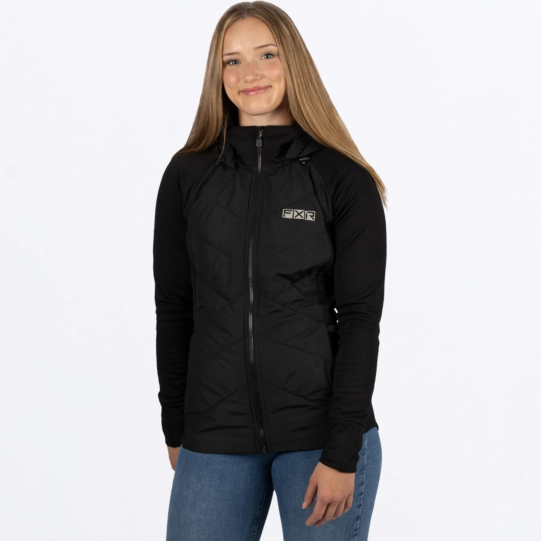 Women's Phoenix Quilted Hoodie sold by FXR product image thumbnail 2
