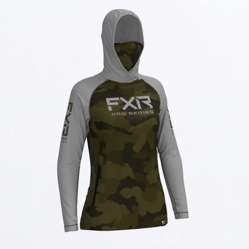 Women's Pro Air UPF Pullover Hoodie sold by FXR