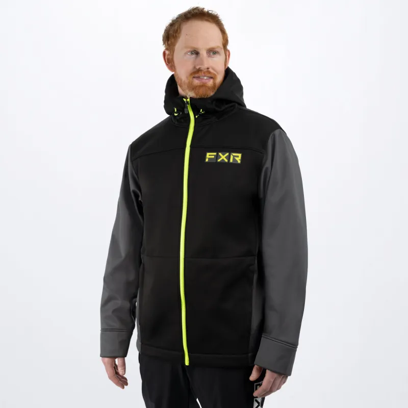 Men's Hydrogen Softshell Hoodie sold by FXR