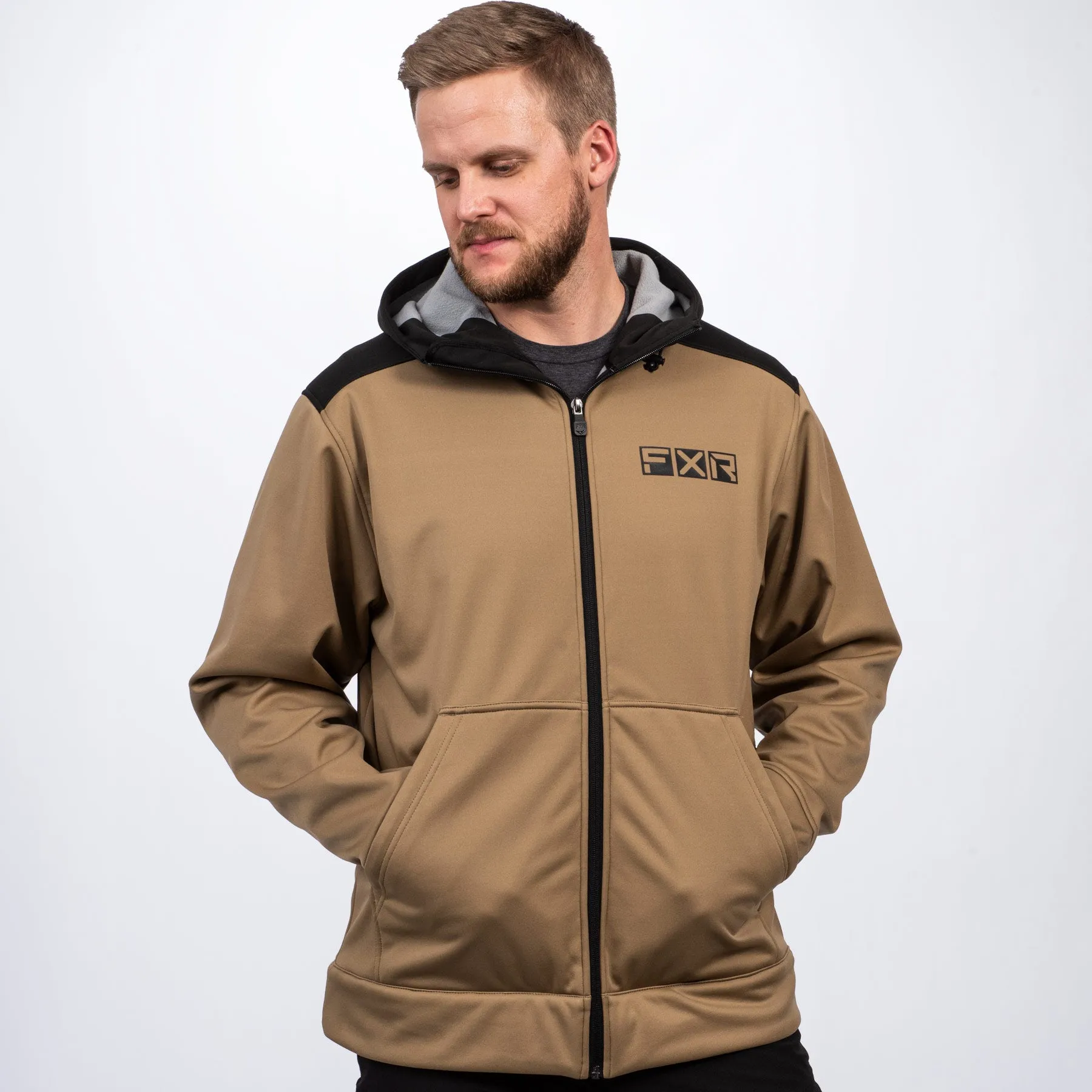 Men's Hydrogen Softshell Hoodie sold by FXR product image thumbnail 4