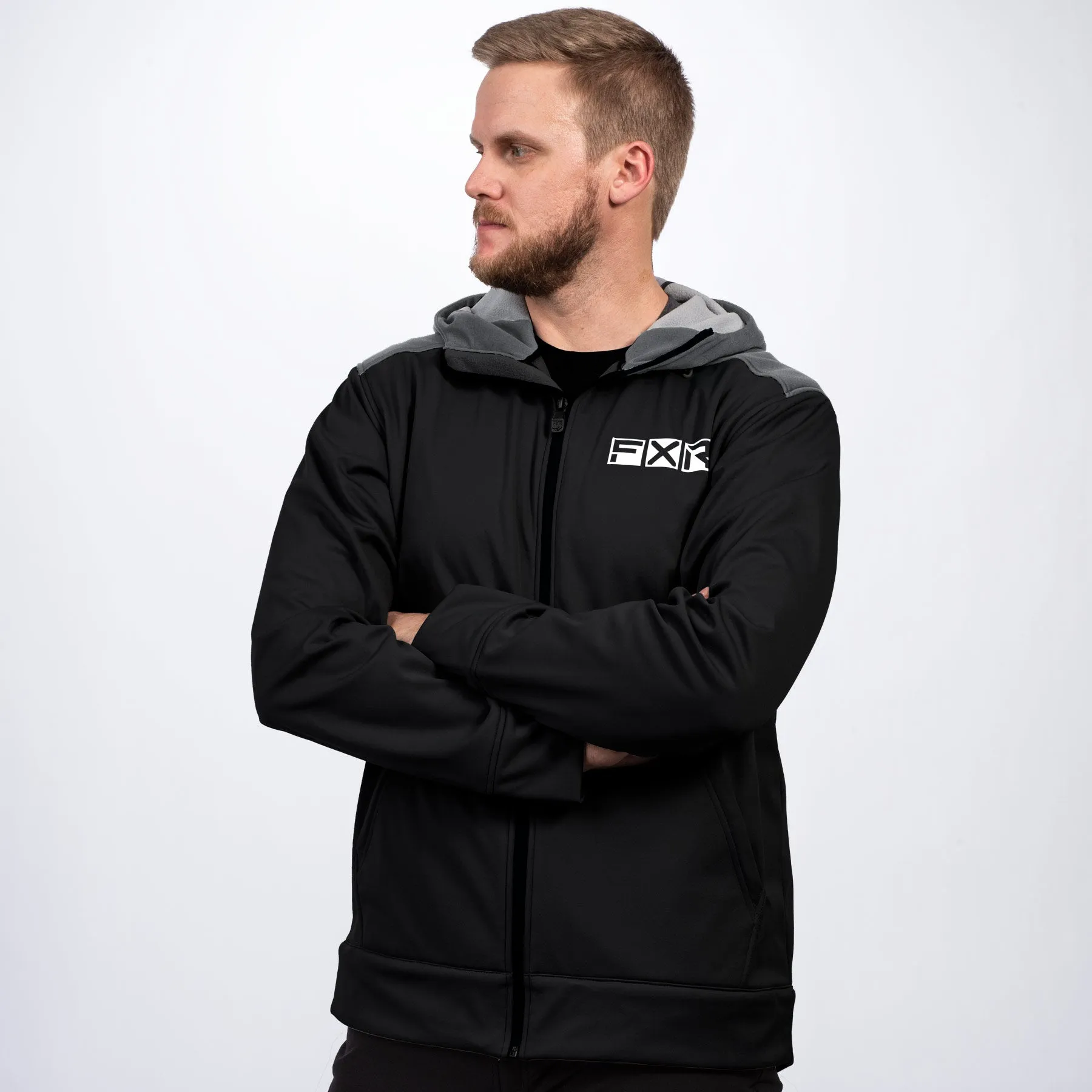Men's Hydrogen Softshell Hoodie sold by FXR