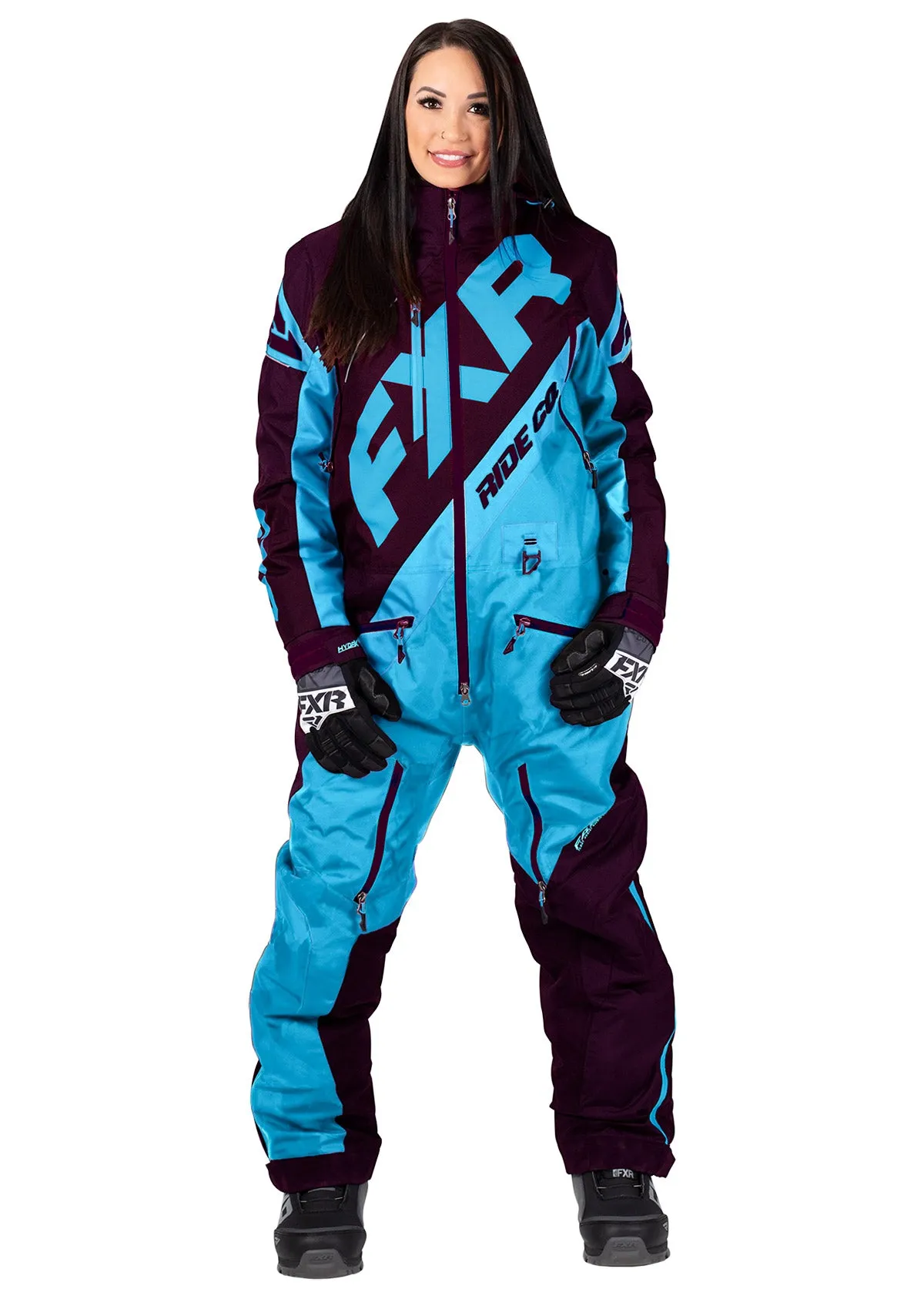 Women's CX F.A.S.T. Insulated Monosuit sold by FXR product image thumbnail 3