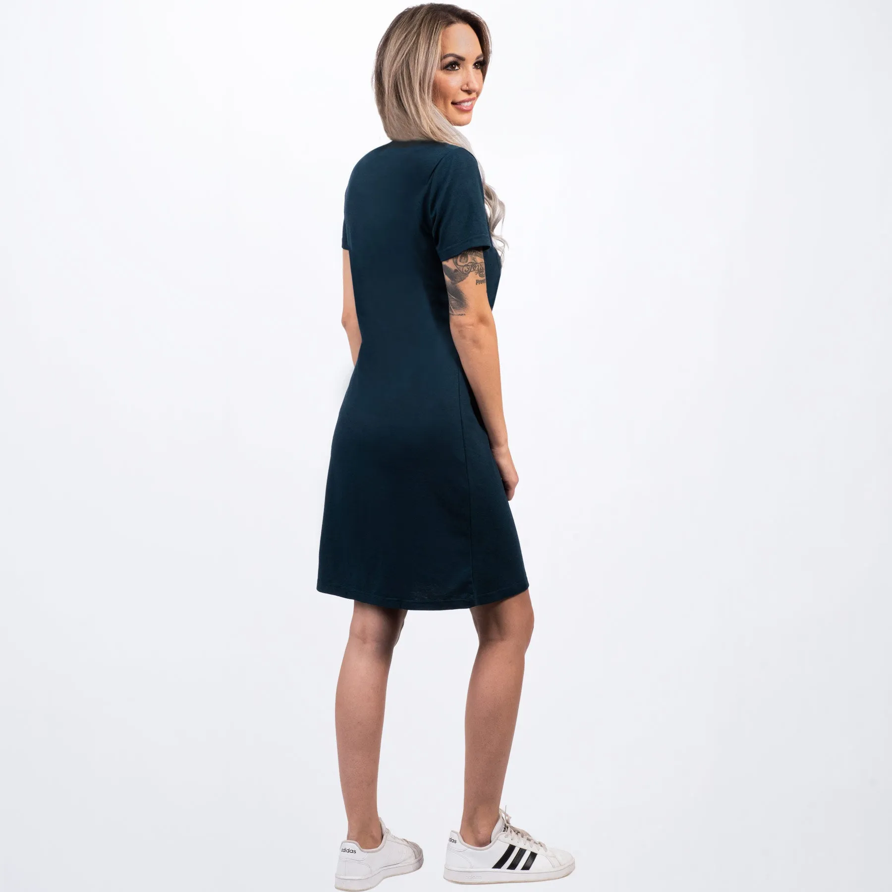 Women's Track Tech T-Shirt Dress sold by FXR product image thumbnail 4