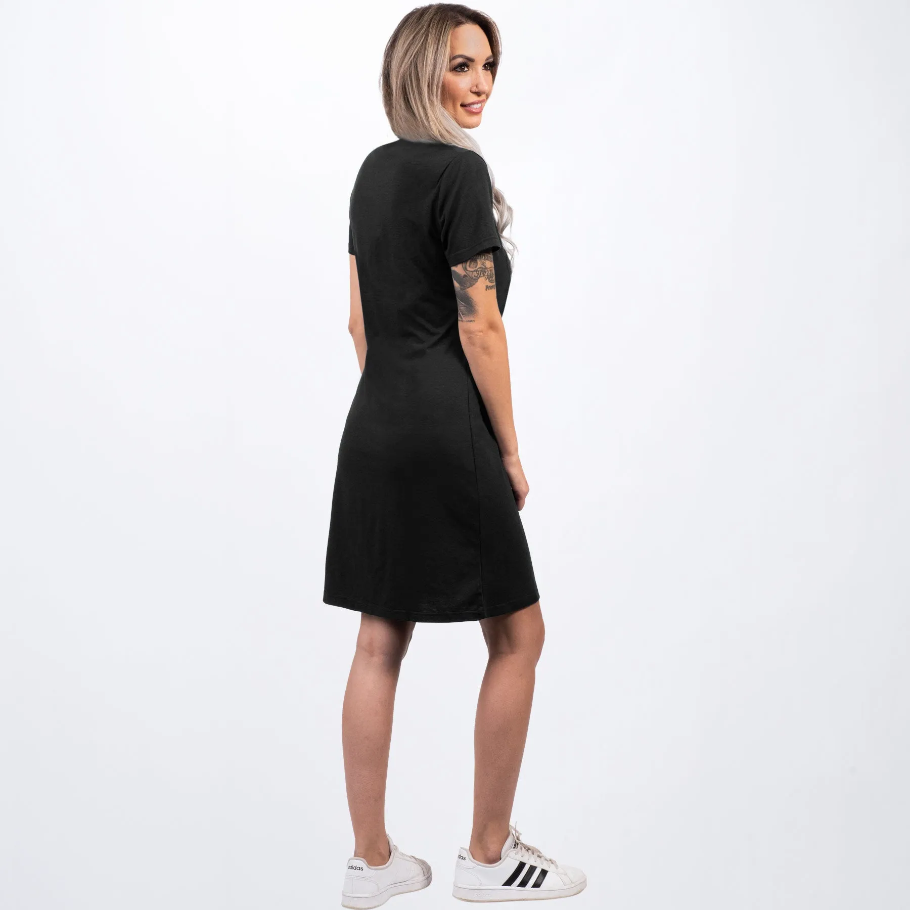 Women's Track Tech T-Shirt Dress sold by FXR product image thumbnail 2
