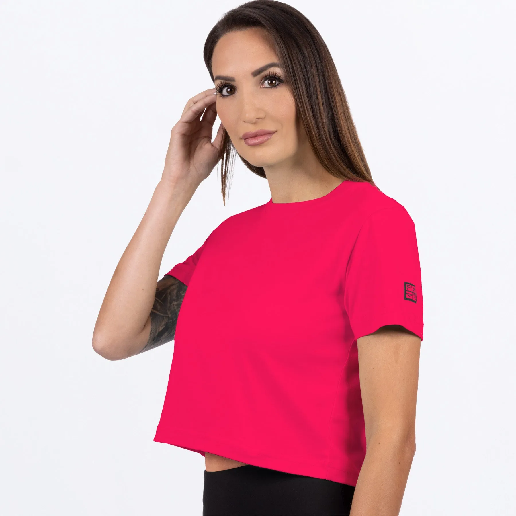Women's Align Crop T-Shirt sold by FXR product image thumbnail 4