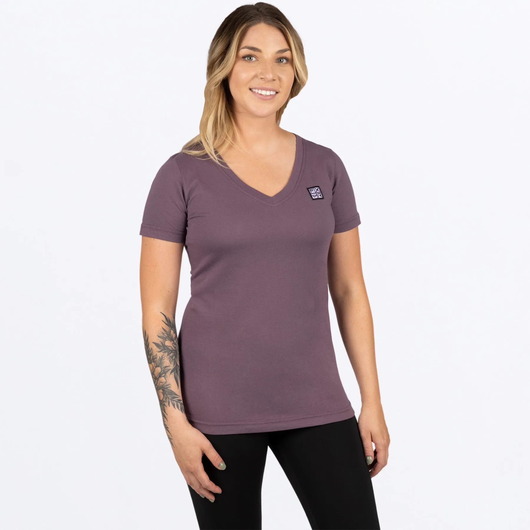 Women's Ride-X Prem V-Neck T-Shirt sold by FXR product image thumbnail 4