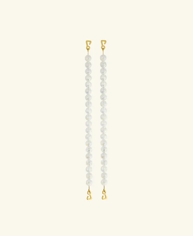 Fidji rock crystal straps sold by DOLLA