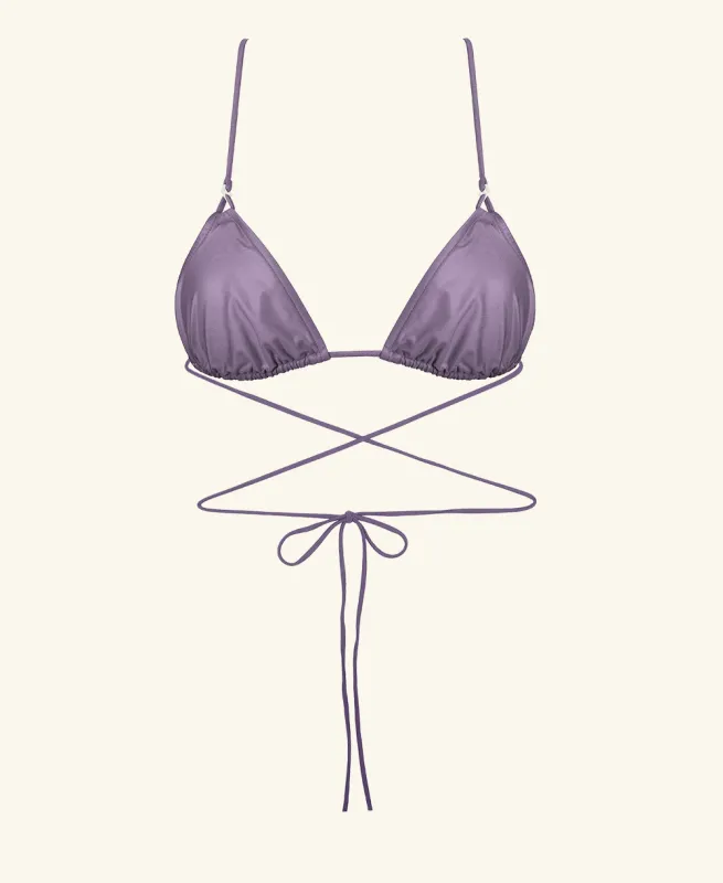 Dolores top wrap fig sold by DOLLA