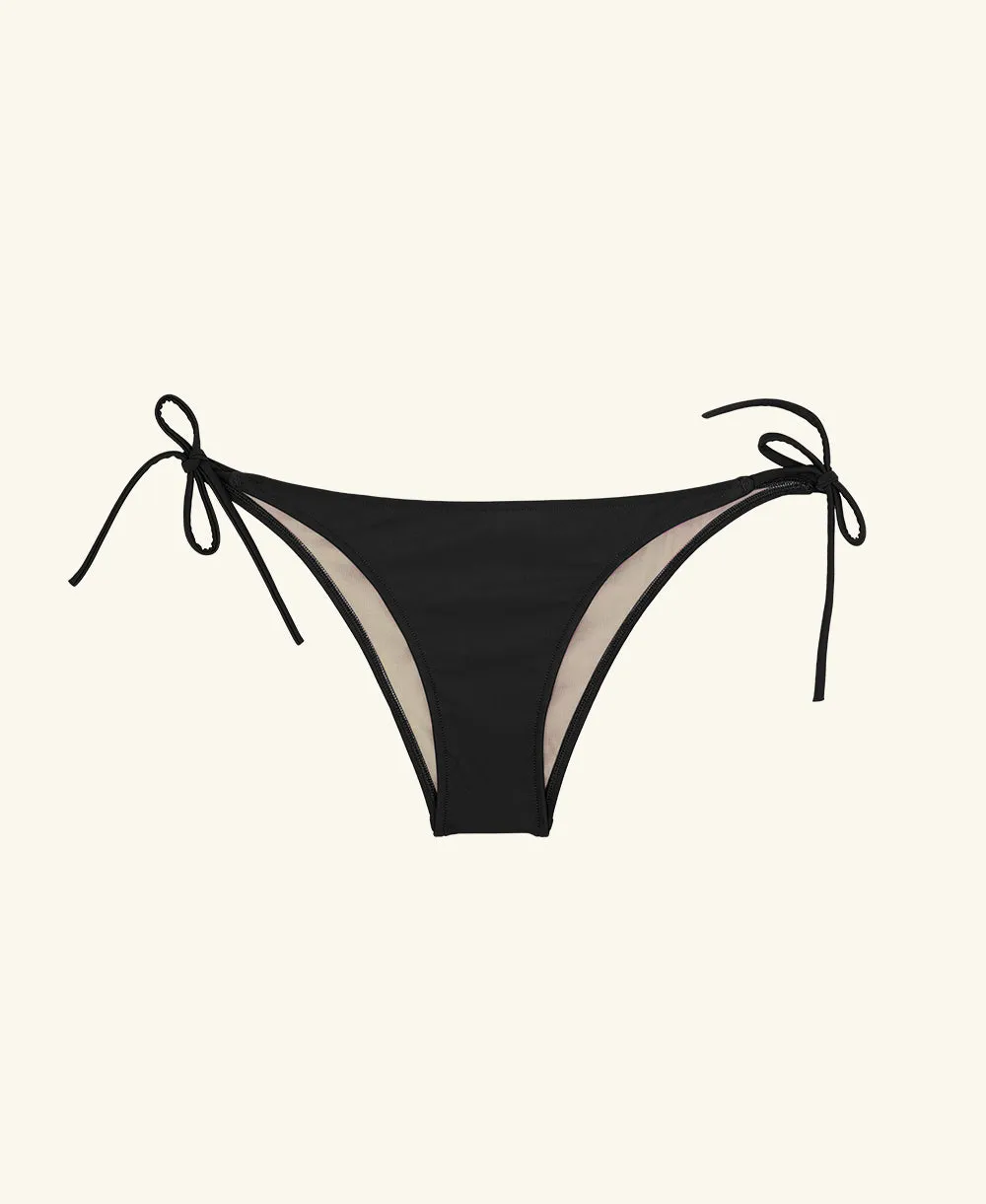 Dolores bottom tie onyx sold by DOLLA