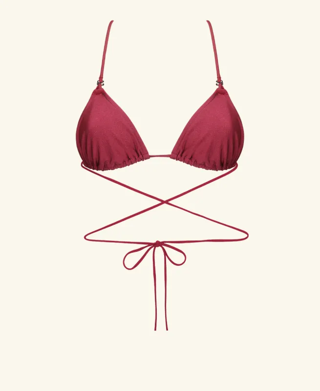 Dolores top wrap goth sold by DOLLA