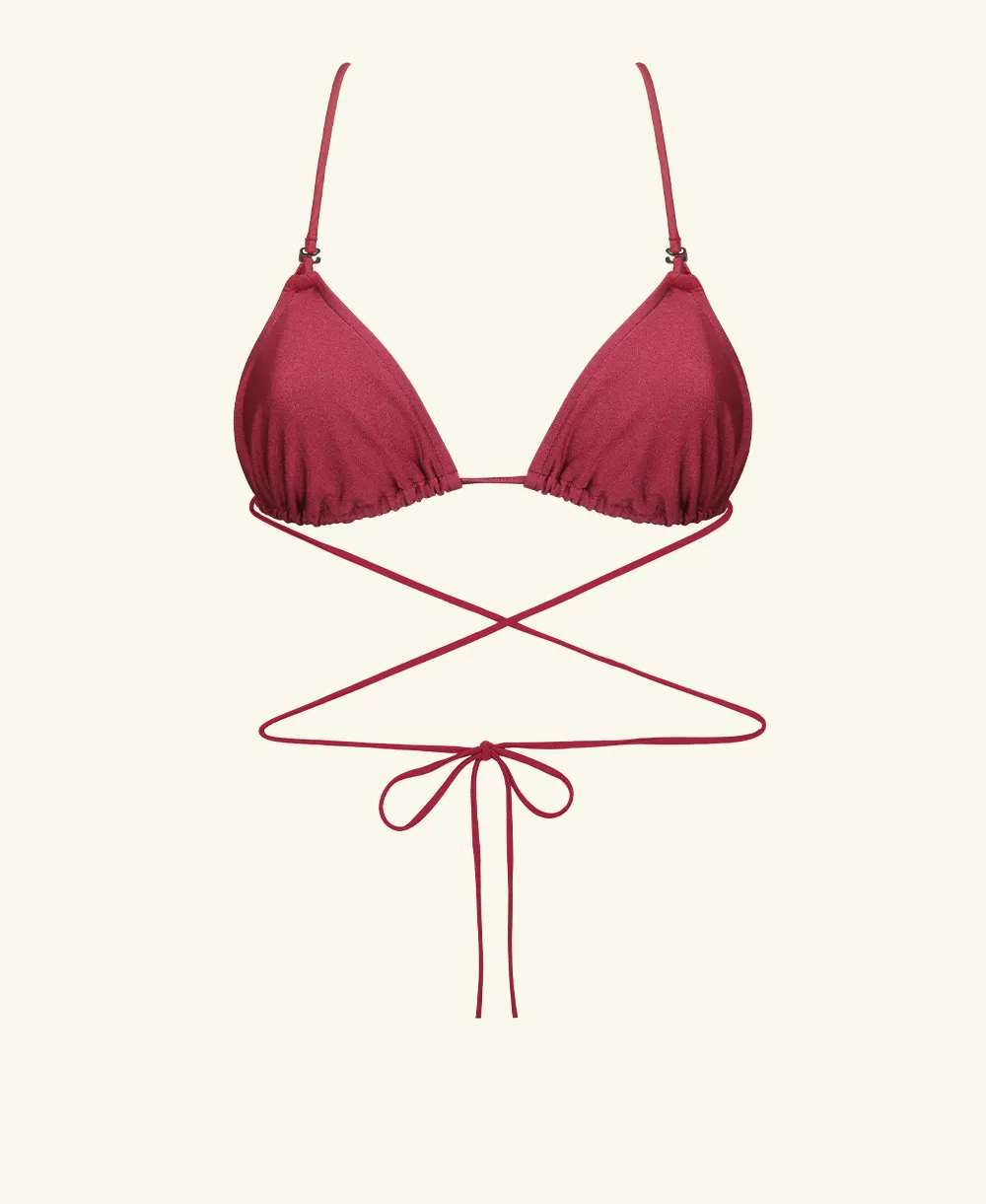 Dolores top wrap goth sold by DOLLA