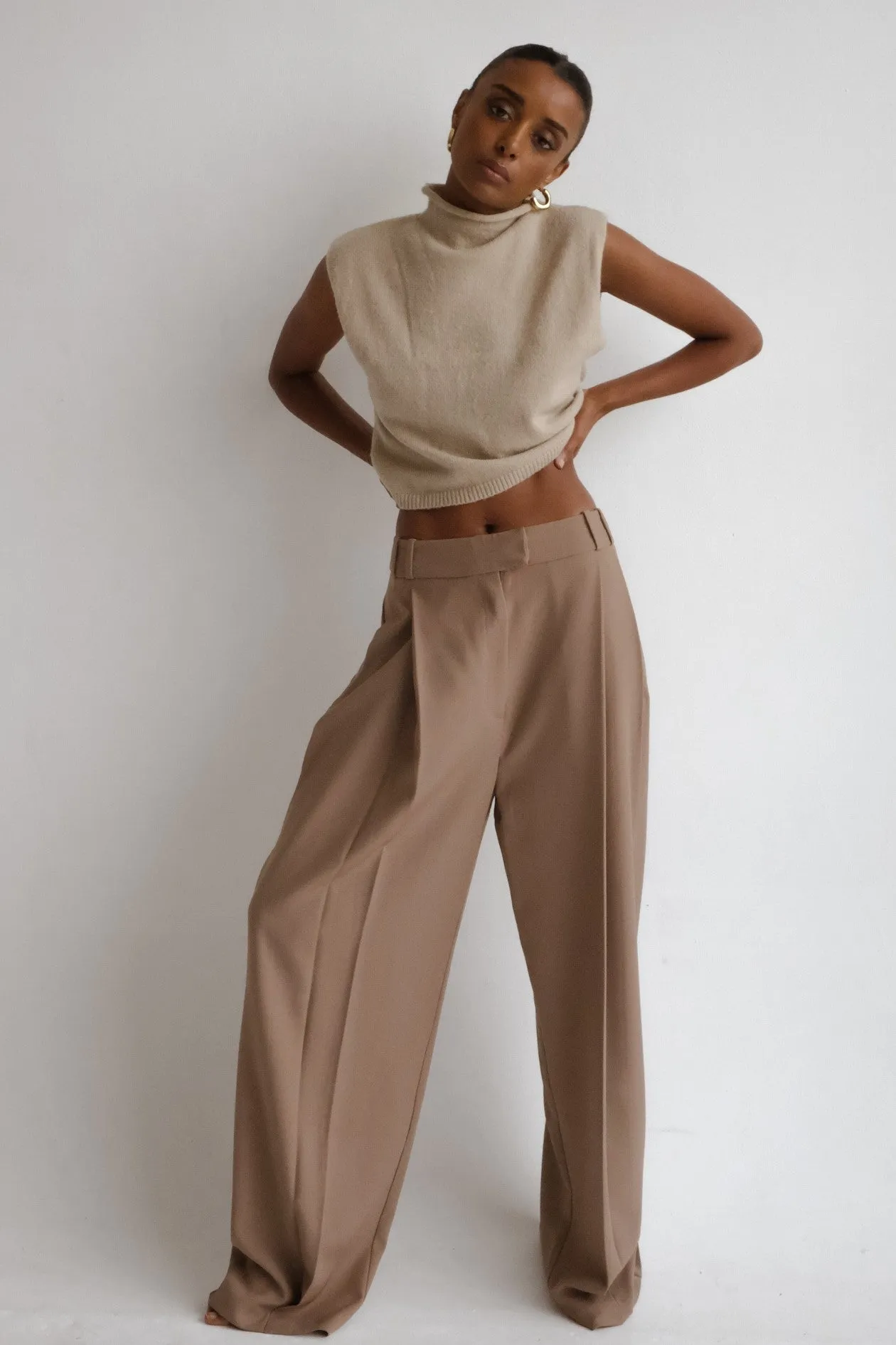 Mock Neck Knit Sweater sold by RE ONA product image thumbnail 2