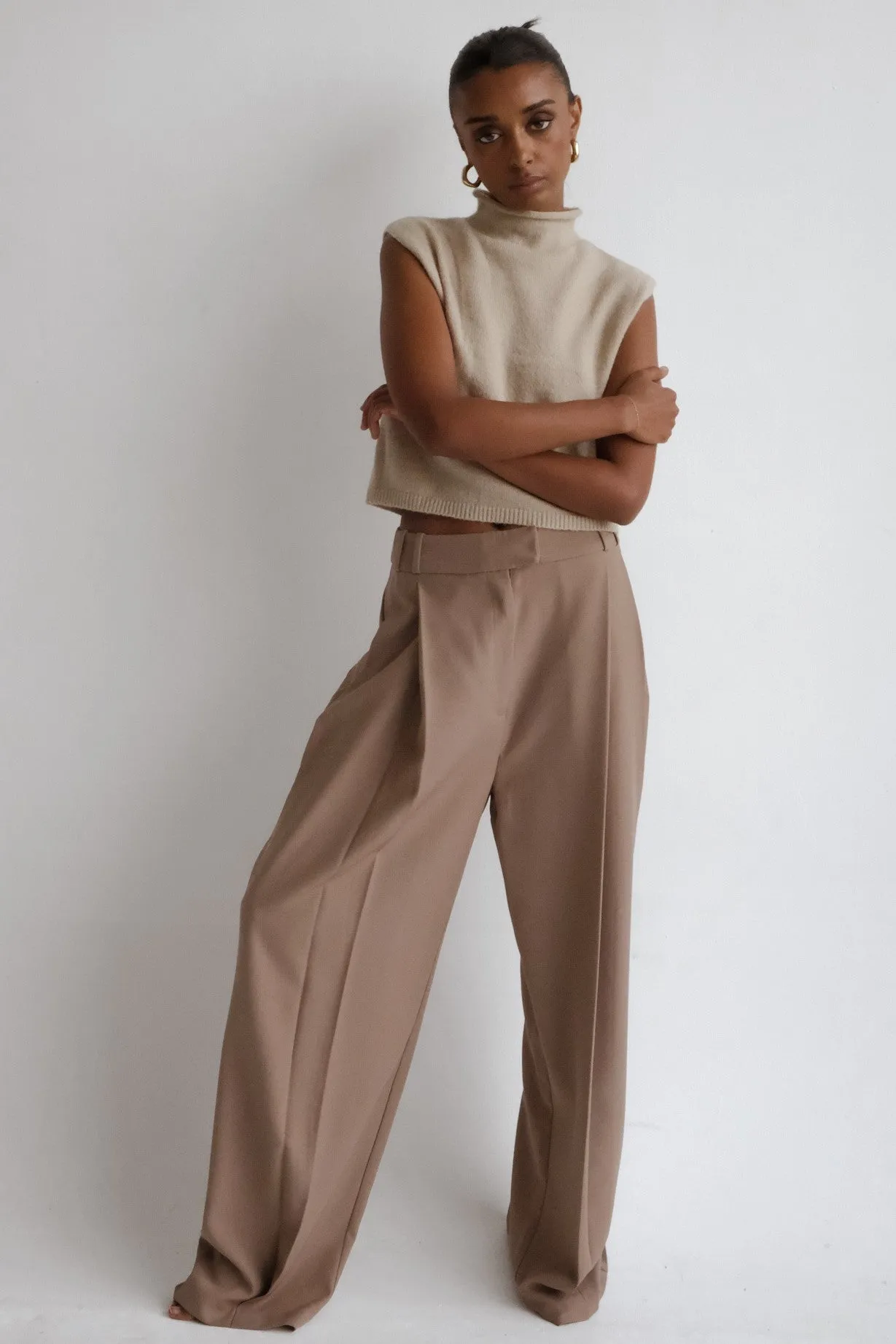 Mock Neck Knit Sweater sold by RE ONA product image thumbnail 4