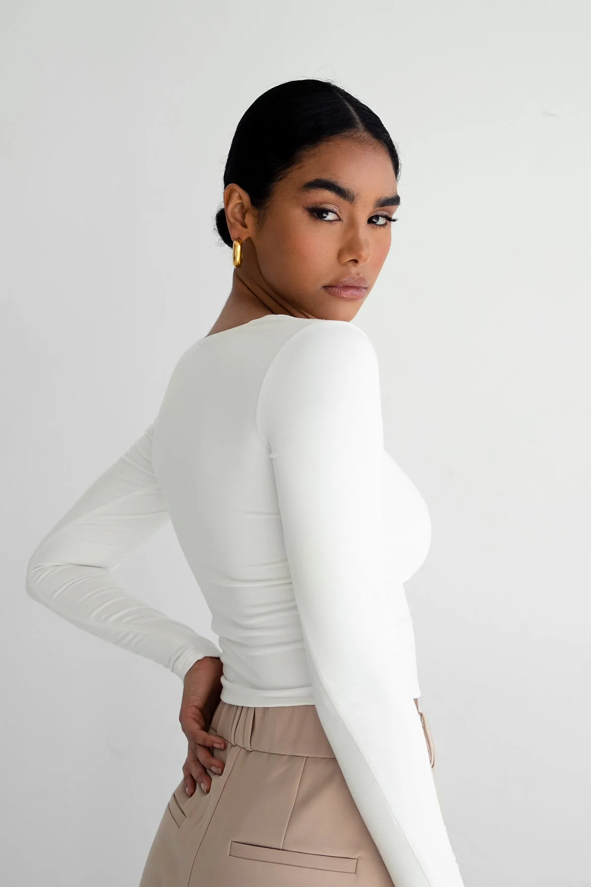 Nia Scoop Neck sold by RE ONA product image thumbnail 2