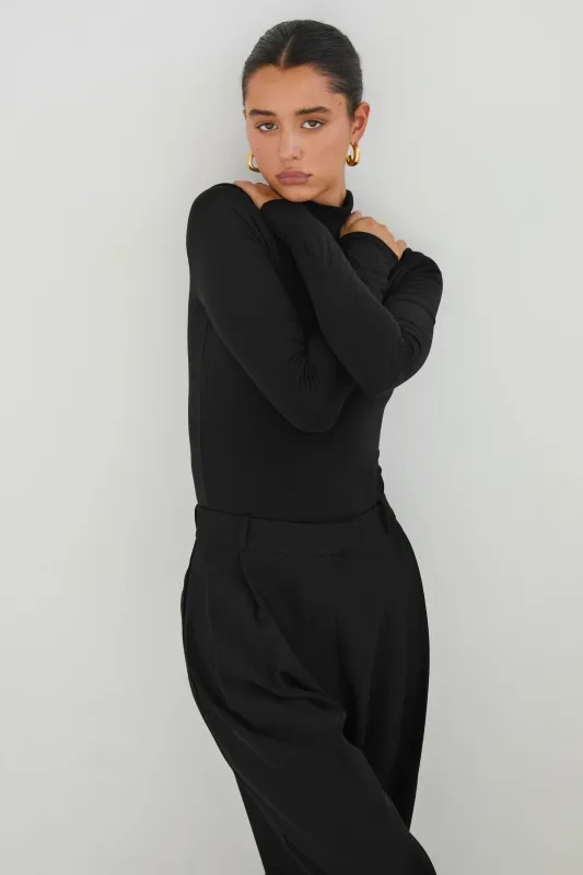 Turtleneck Long Sleeve Top sold by RE ONA