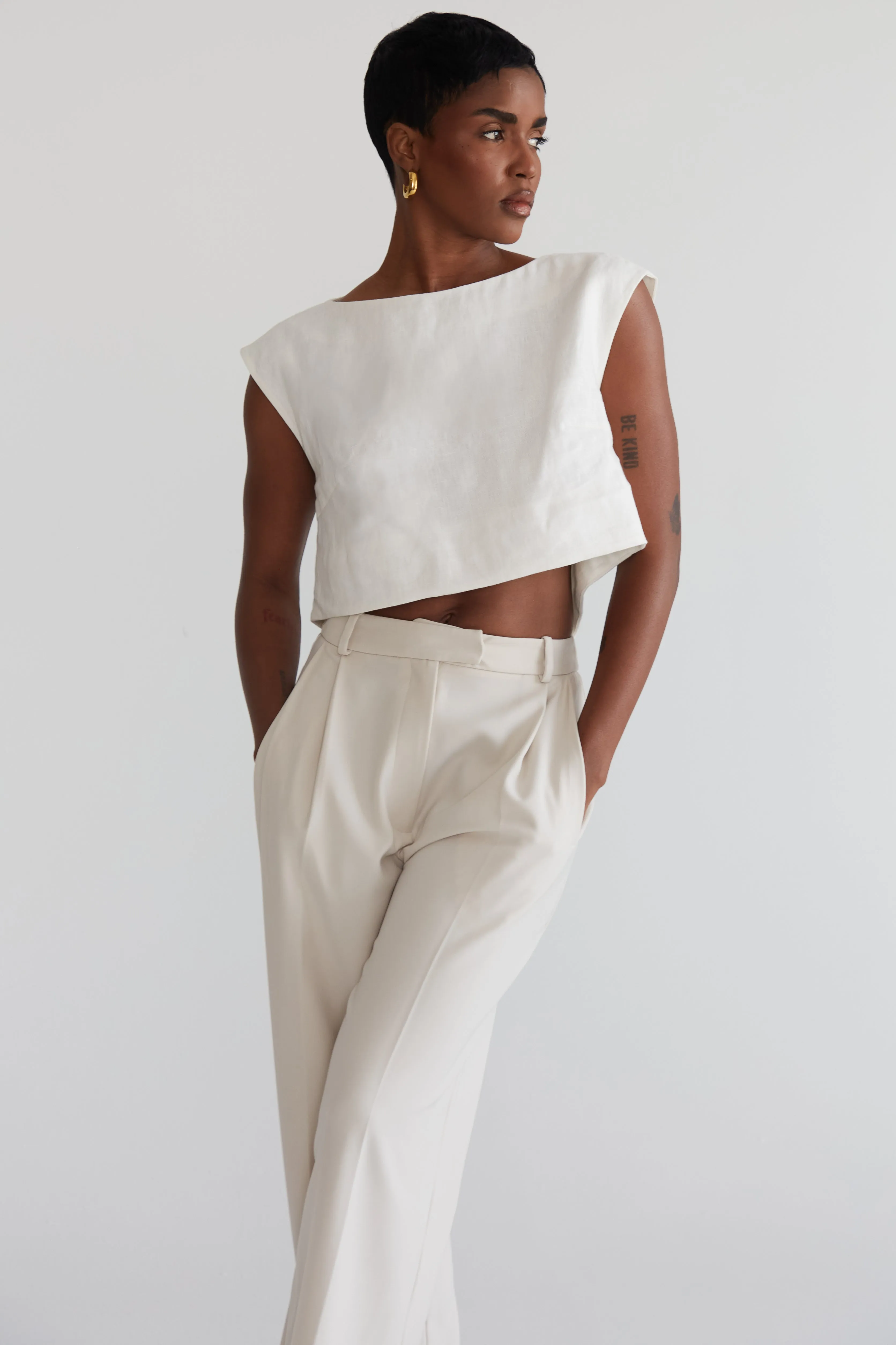 Linen Top sold by RE ONA product image thumbnail 2