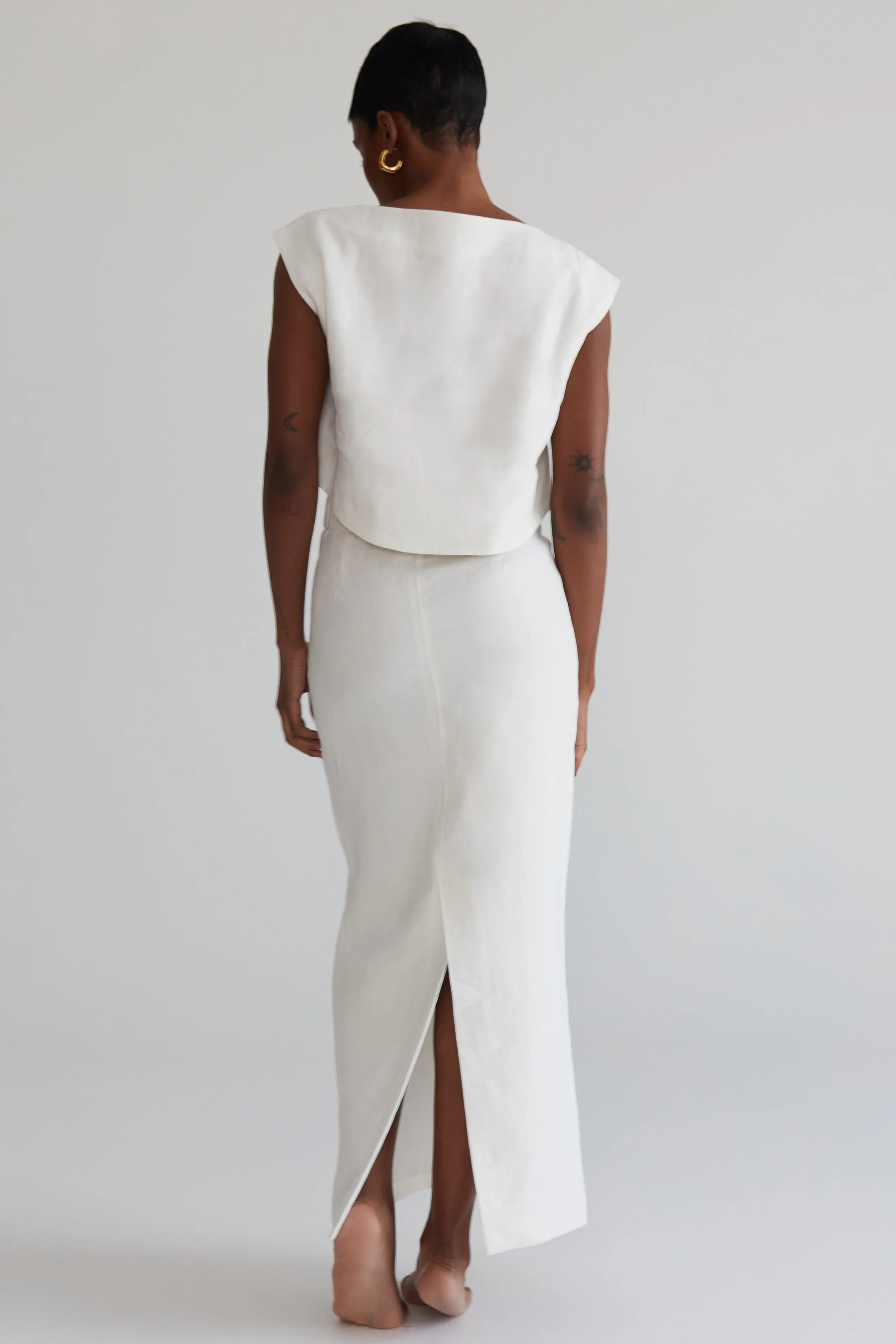 Linen Top sold by RE ONA product image thumbnail 4