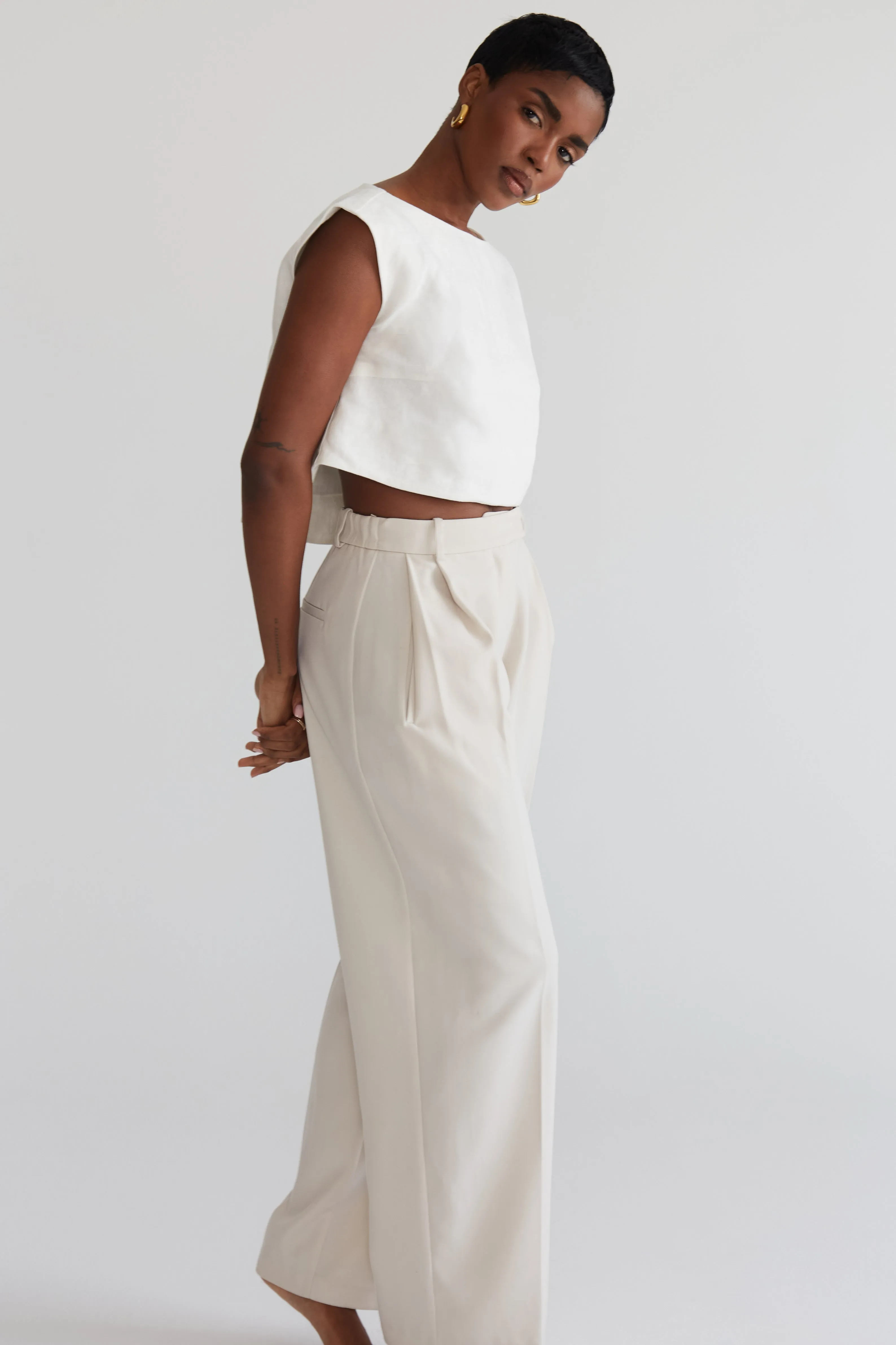 Linen Top sold by RE ONA product image thumbnail 3