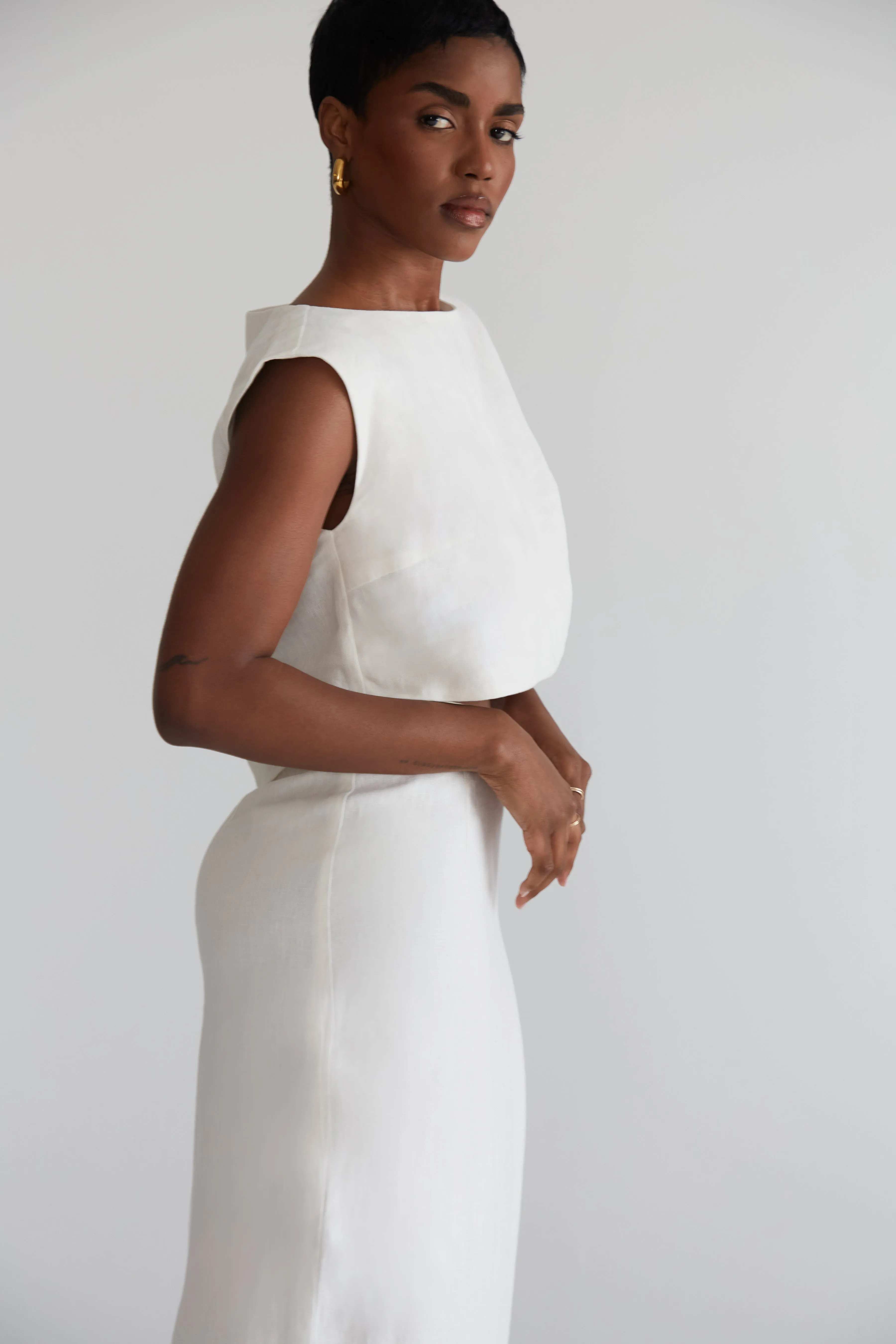 Linen Top sold by RE ONA