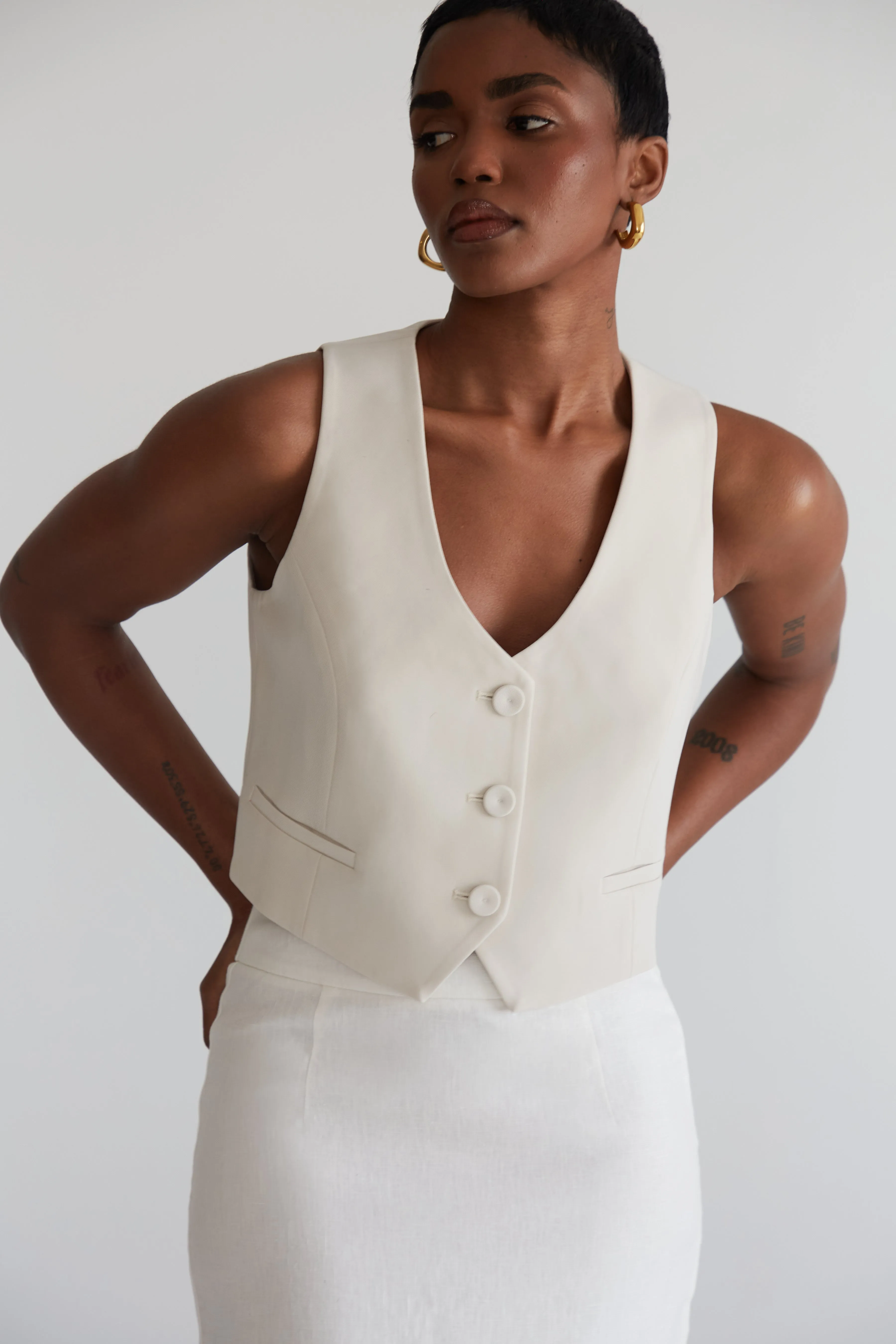 Bobbi Waistcoat sold by RE ONA product image thumbnail 4