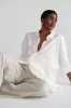 Linen Oversized Shirt sold by RE ONA