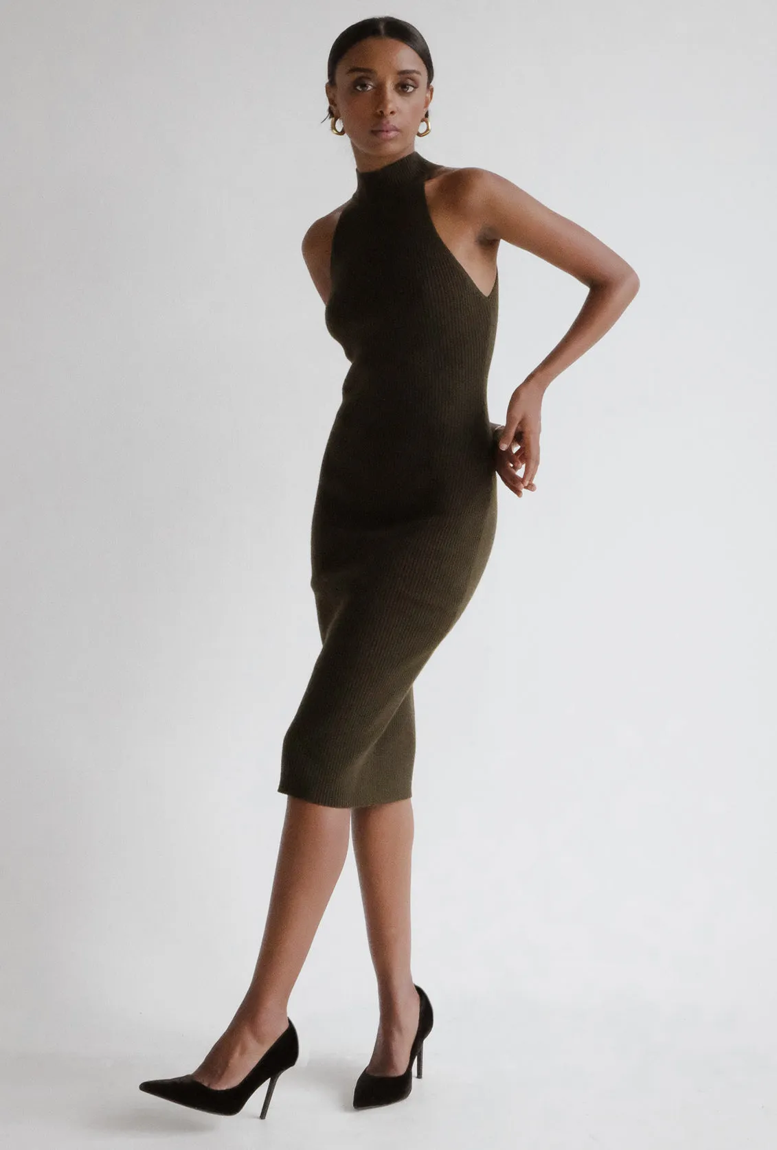 Knit Sweater Dress sold by RE ONA product image thumbnail 2