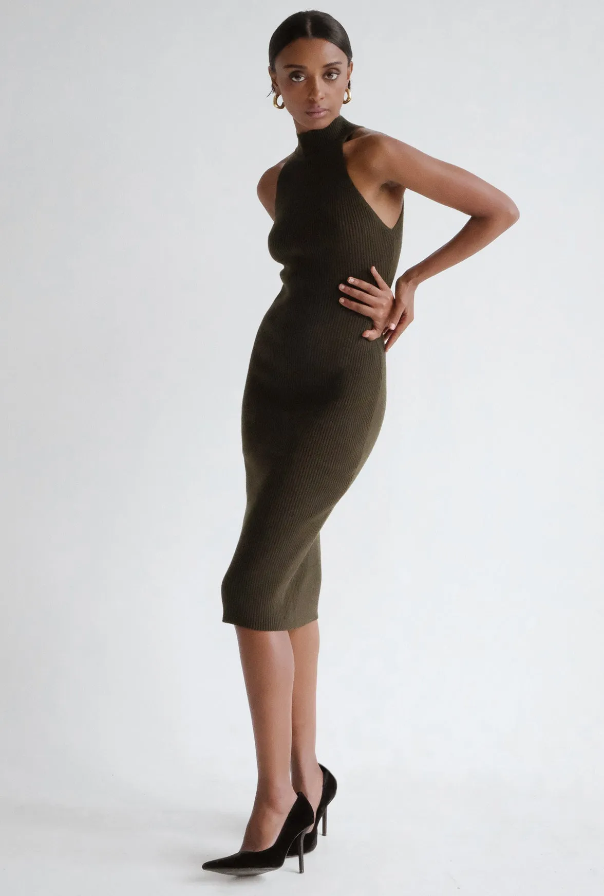 Knit Sweater Dress sold by RE ONA product image thumbnail 3