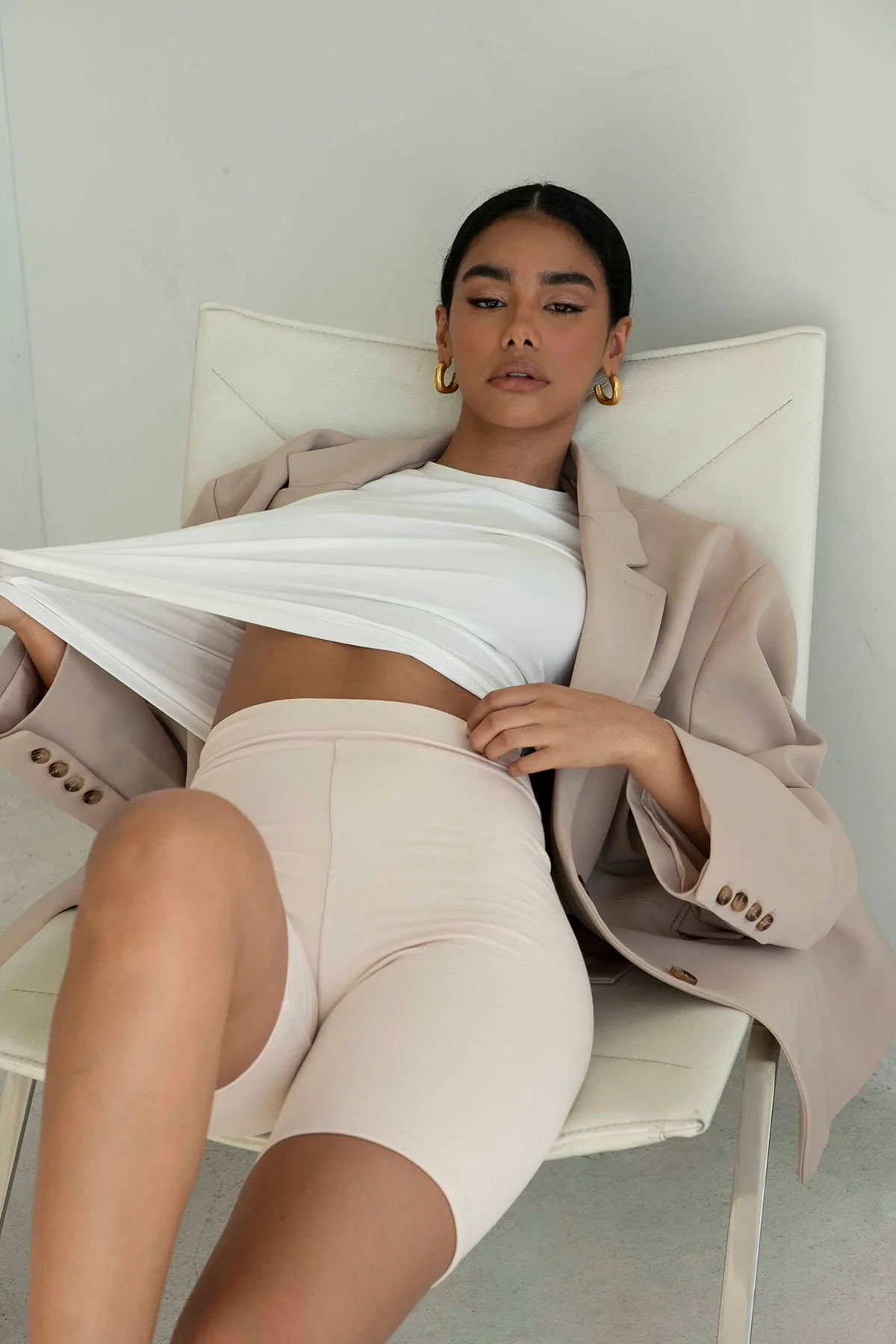 Signature Biker Shorts — Archive Fit sold by RE ONA product image thumbnail 2