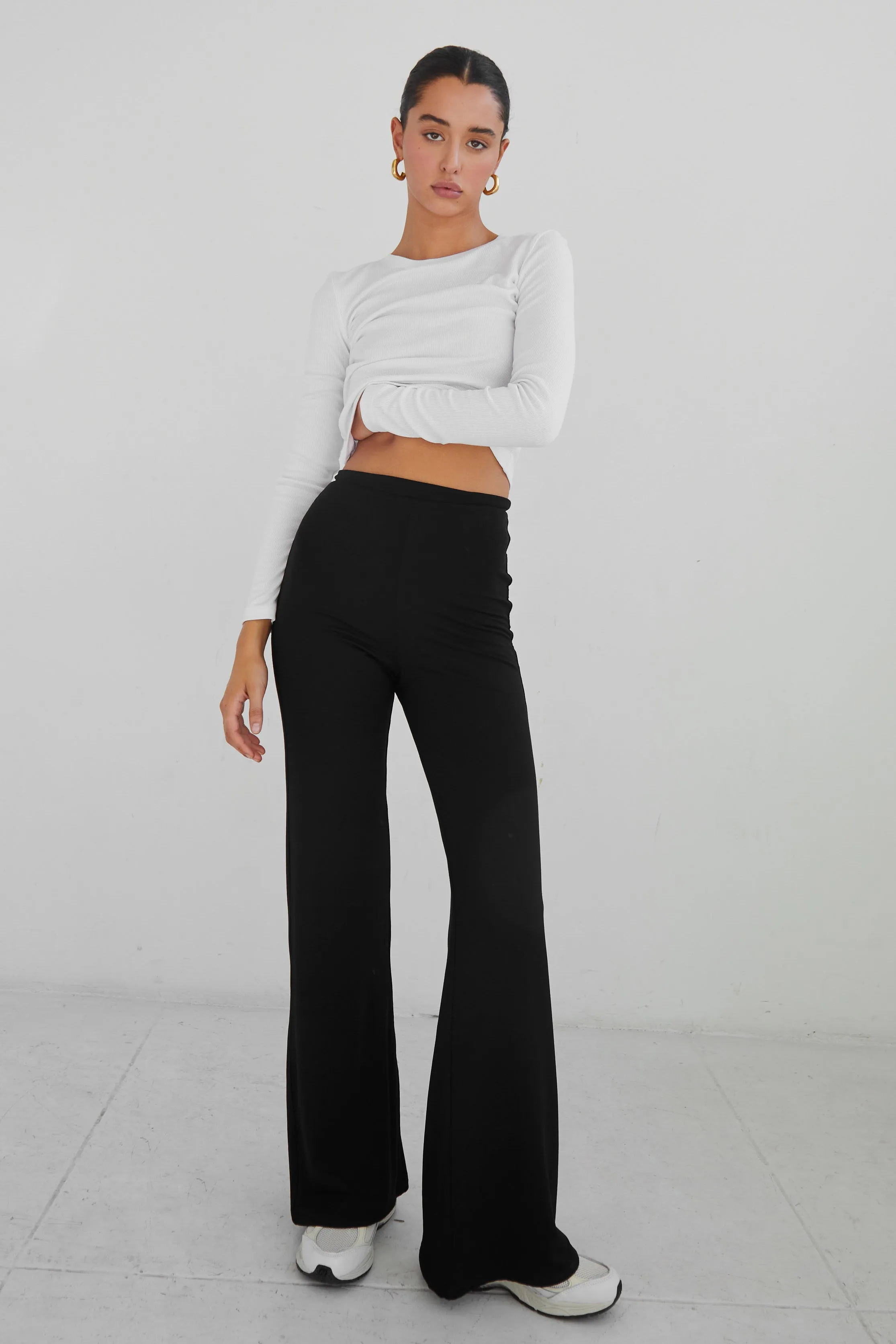 Signature Wide Leg Modal Pants — Archive Fit sold by RE ONA