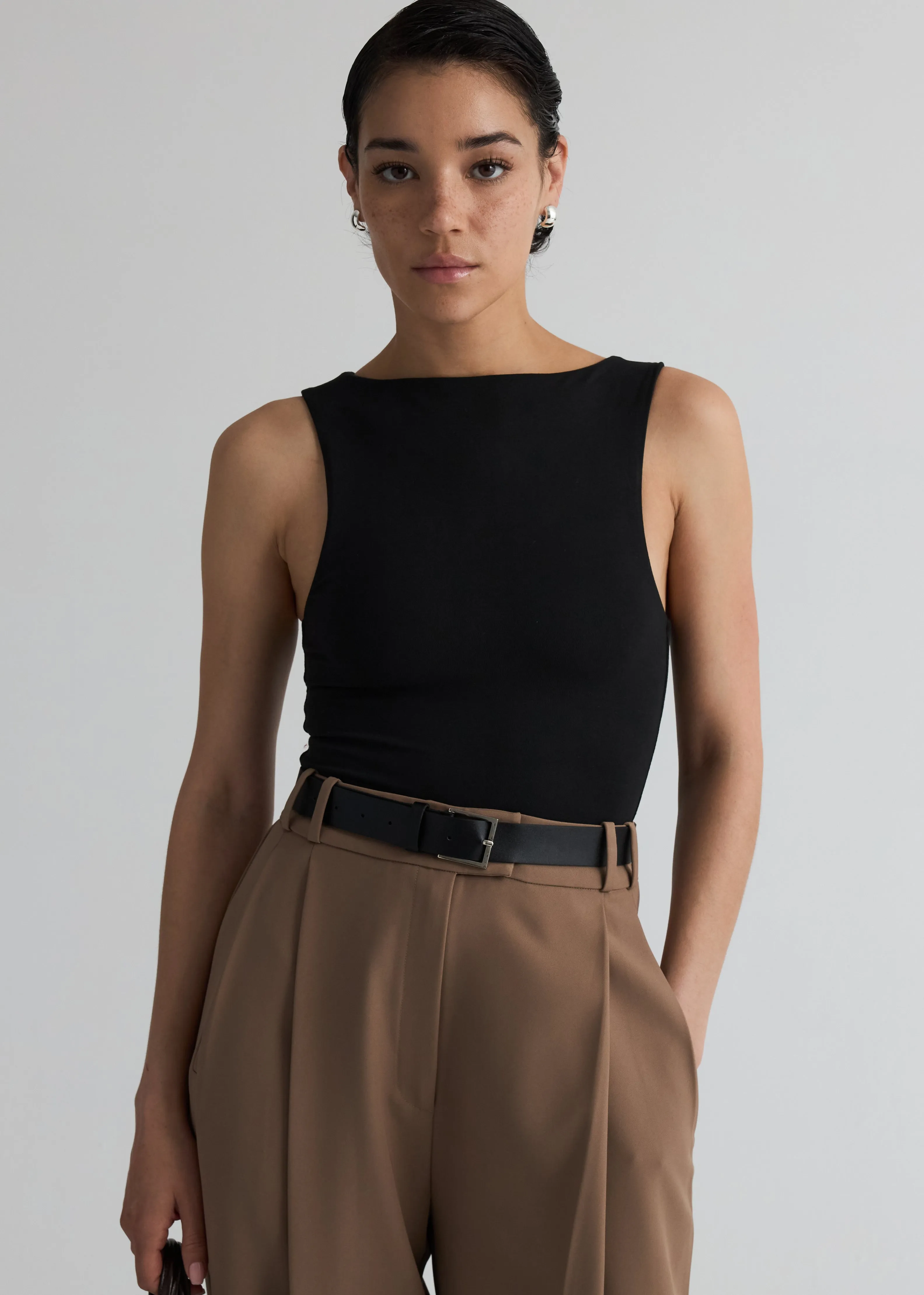 Sculpted Neck Tank sold by RE ONA product image thumbnail 4