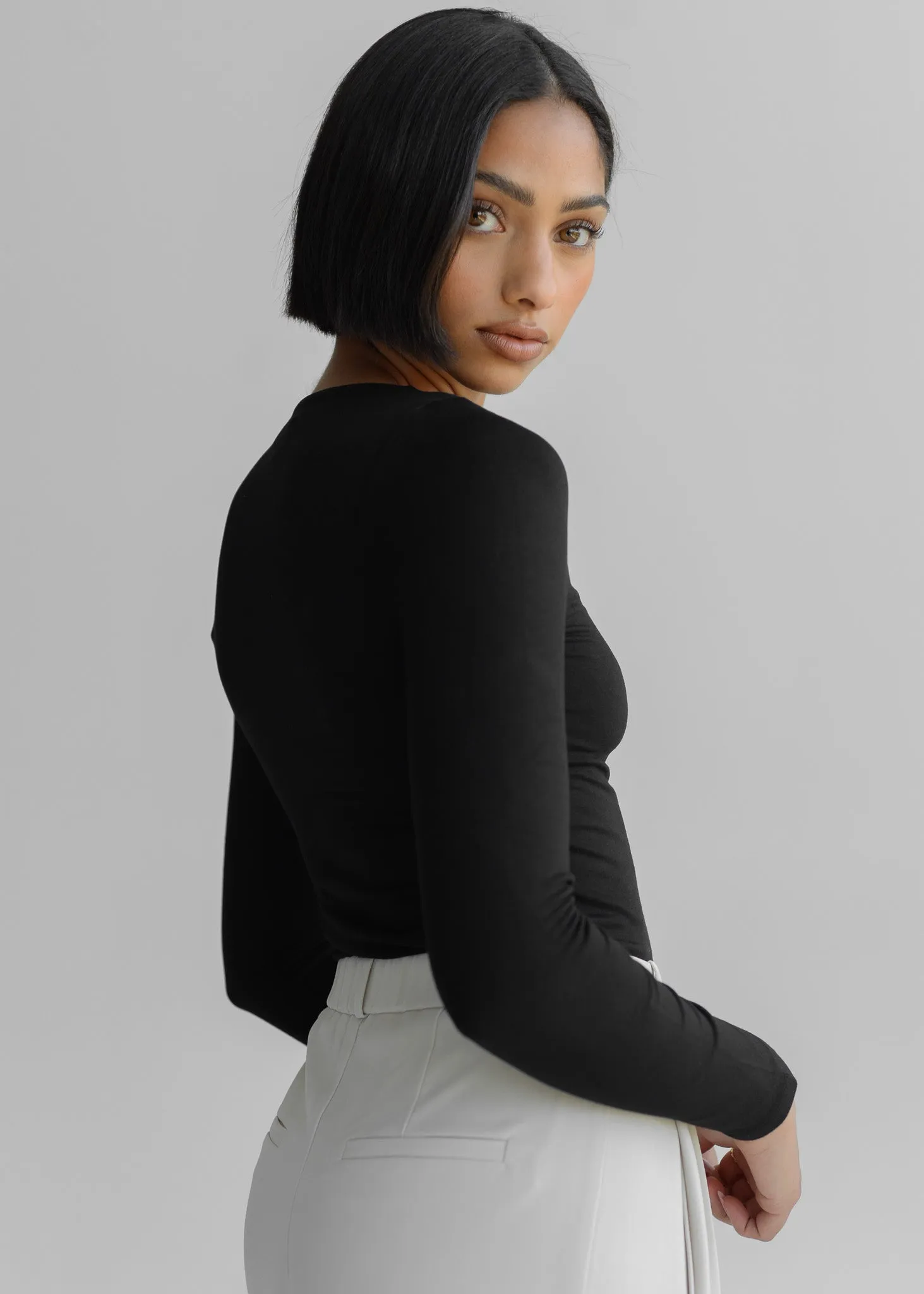 Signature Long Sleeve Top - Hip Length sold by RE ONA product image thumbnail 4