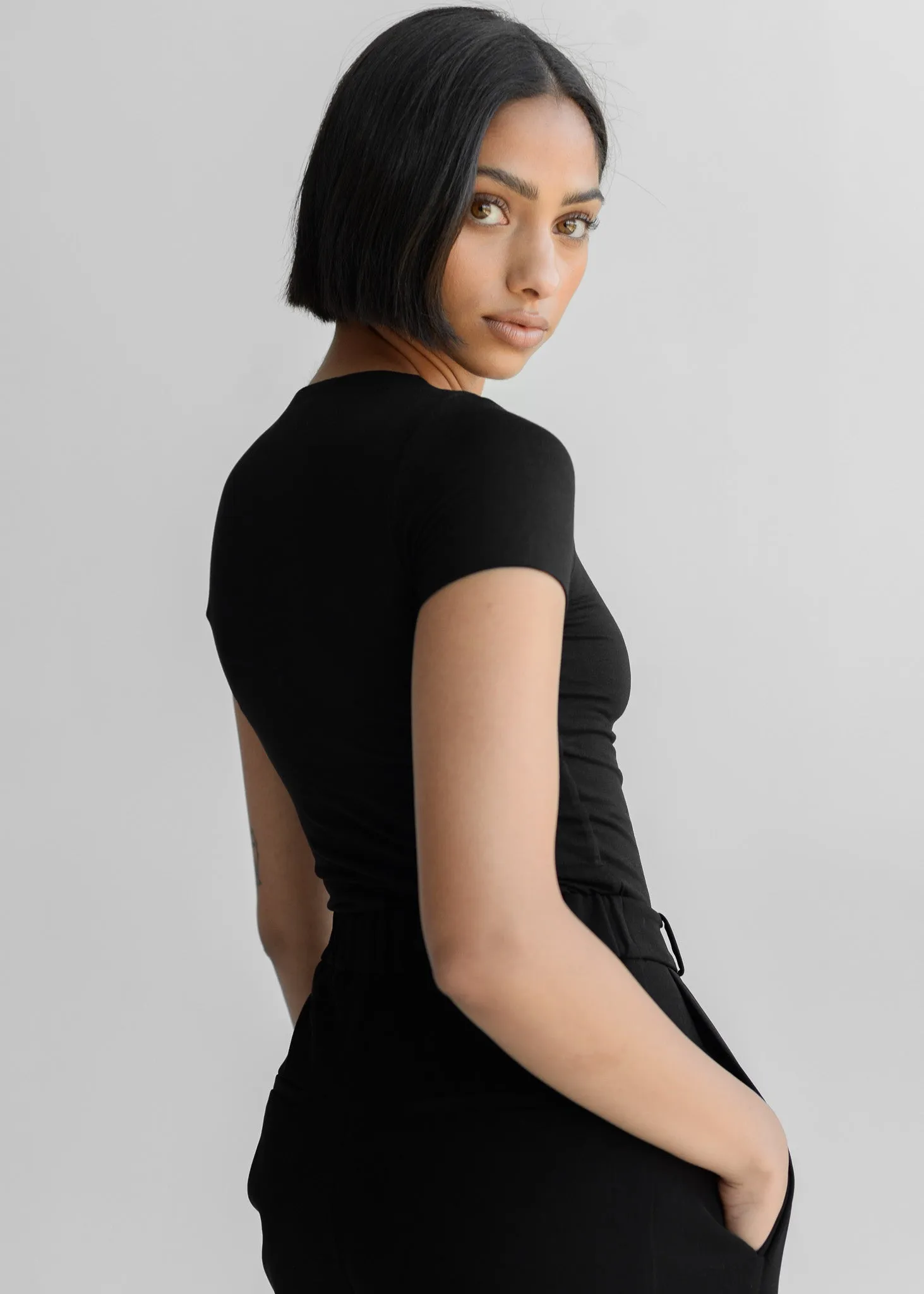 Signature T-Shirt - Hip Length sold by RE ONA product image thumbnail 4