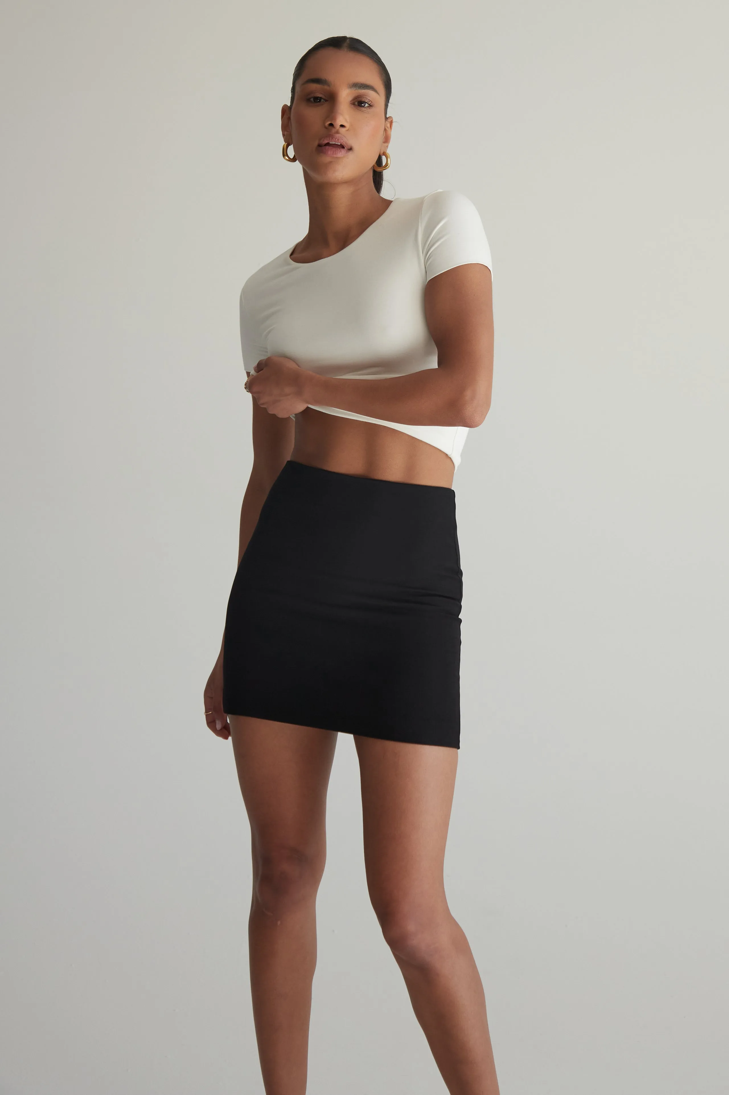 Signature Crewneck T Shirt — Waist Length (Archive) sold by RE ONA product image thumbnail 4