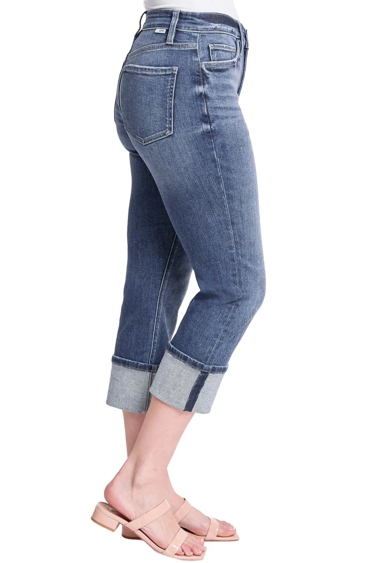 High Rise Cuff Capri sold by RFM Denim product image thumbnail 3