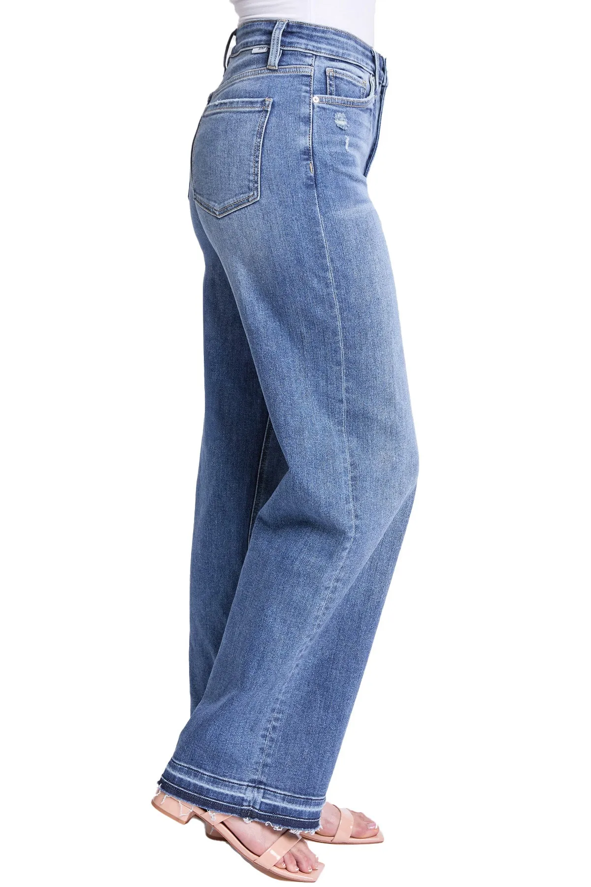 Hailey High Rise Wide Leg Jeans sold by RFM Denim product image thumbnail 3