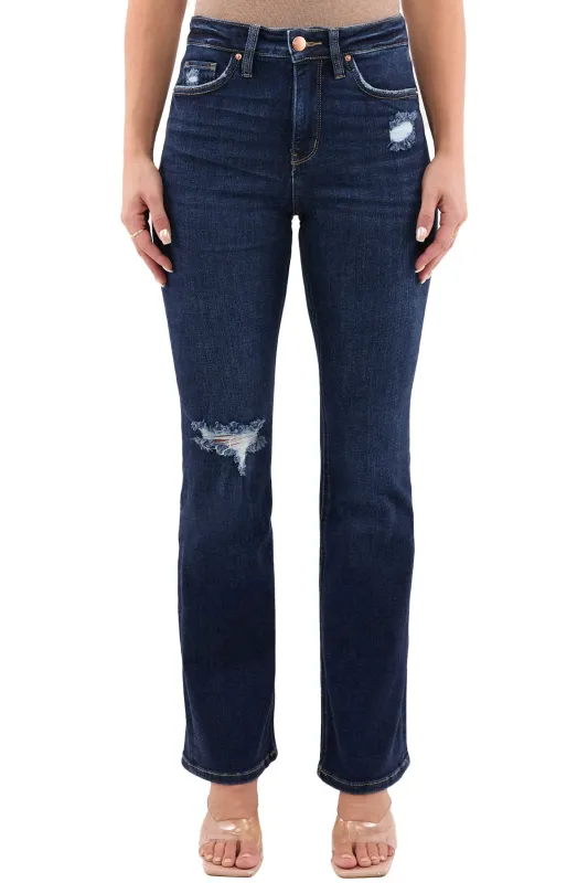 Mia High Rise Bootcut Distressed Jeans sold by RFM Denim