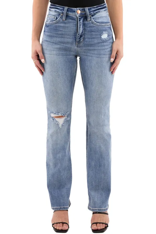 Mia High Rise Bootcut Distressed Jeans sold by RFM Denim