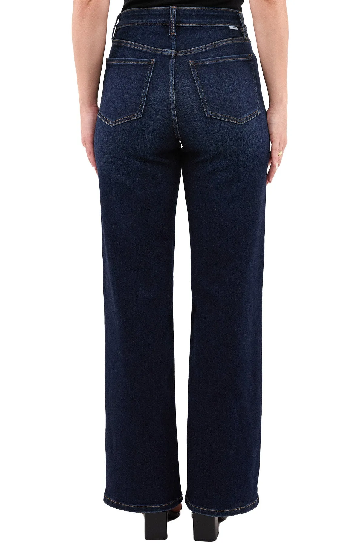 Hailey High Rise Slim Wide Leg Jeans sold by RFM Denim product image thumbnail 3