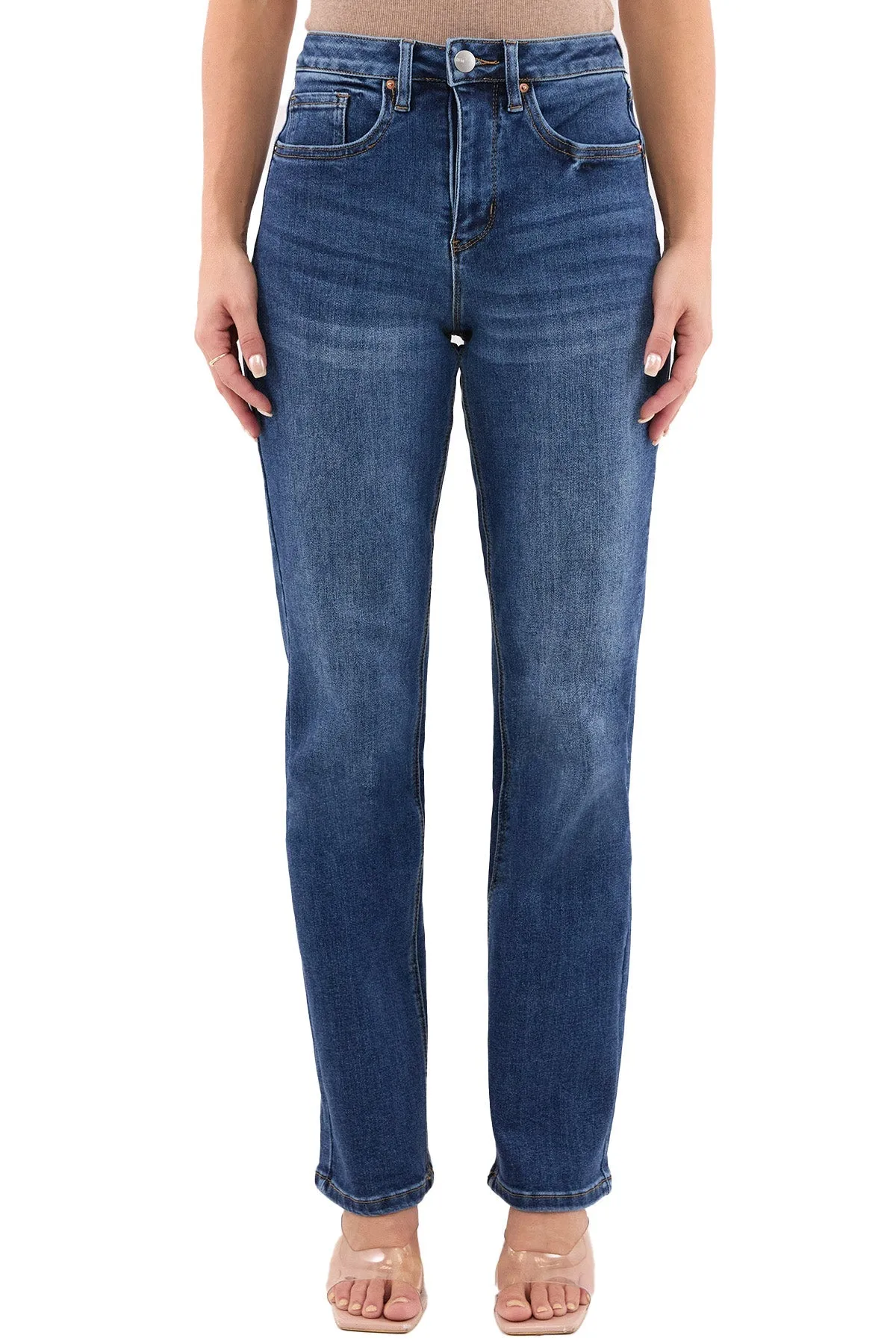 Dylan High Rise Straight Leg Jeans sold by RFM Denim