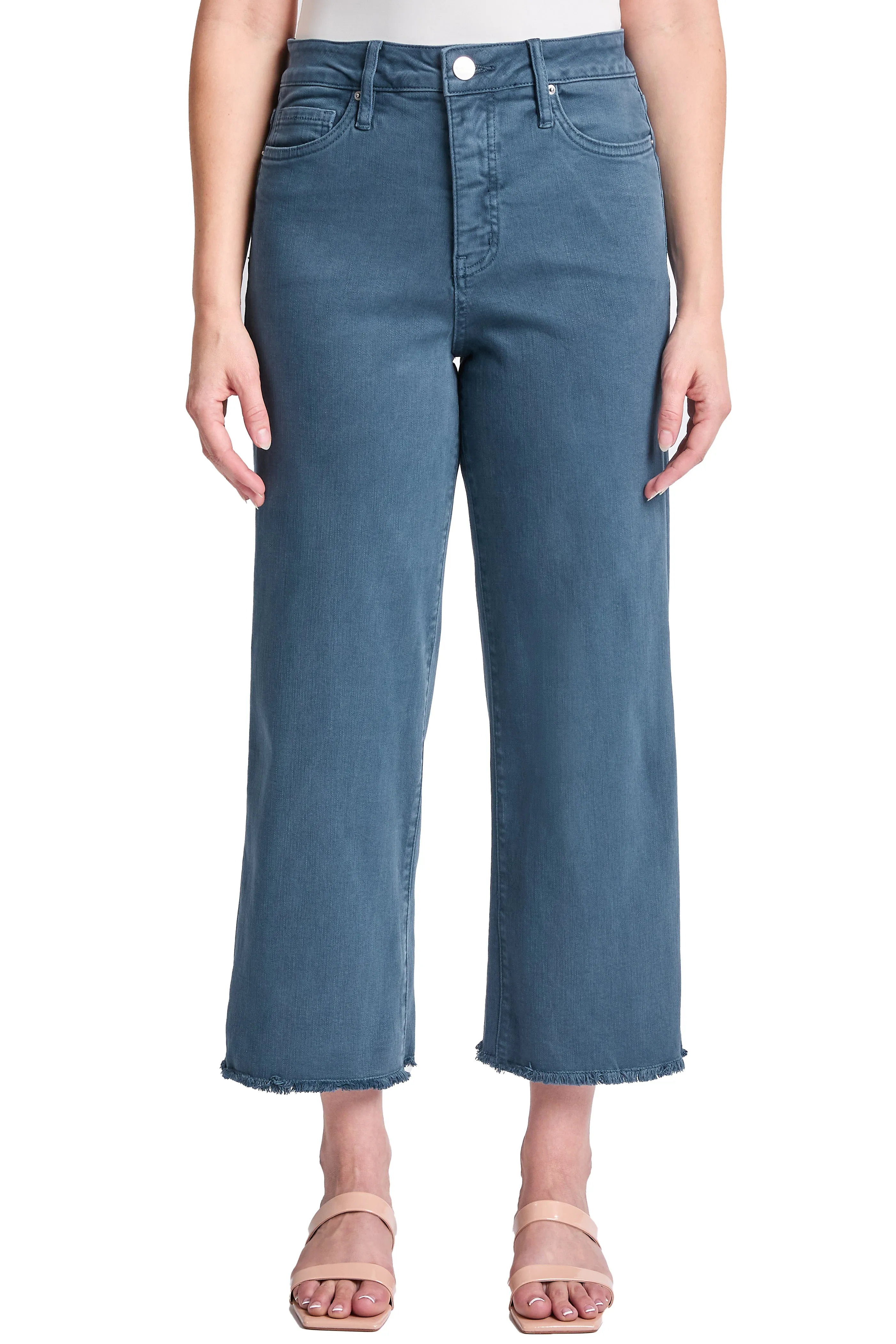 Plus Chloe High Rise Cropped Wide Leg Jeans sold by RFM Denim