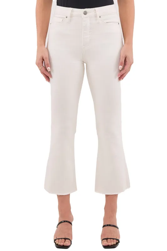 Plus Mia High Rise Bootcut Cropped Frayed Jeans sold by RFM Denim