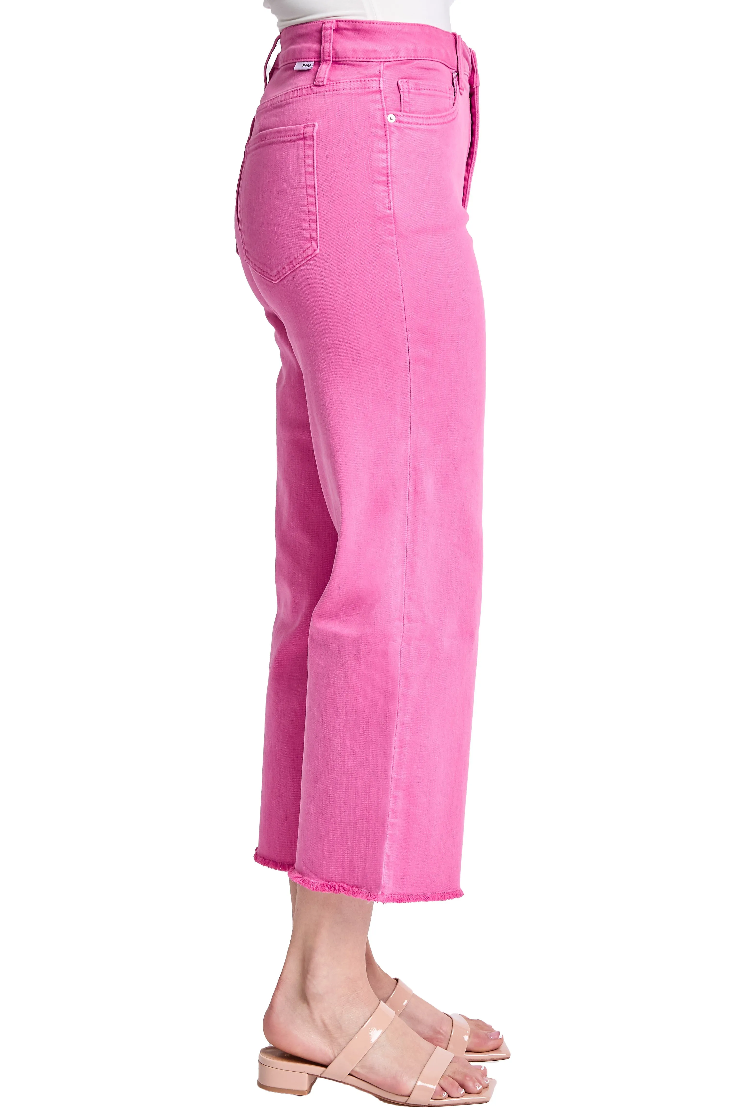 Plus Chloe High Rise Cropped Wide Leg Jeans sold by RFM Denim product image thumbnail 2