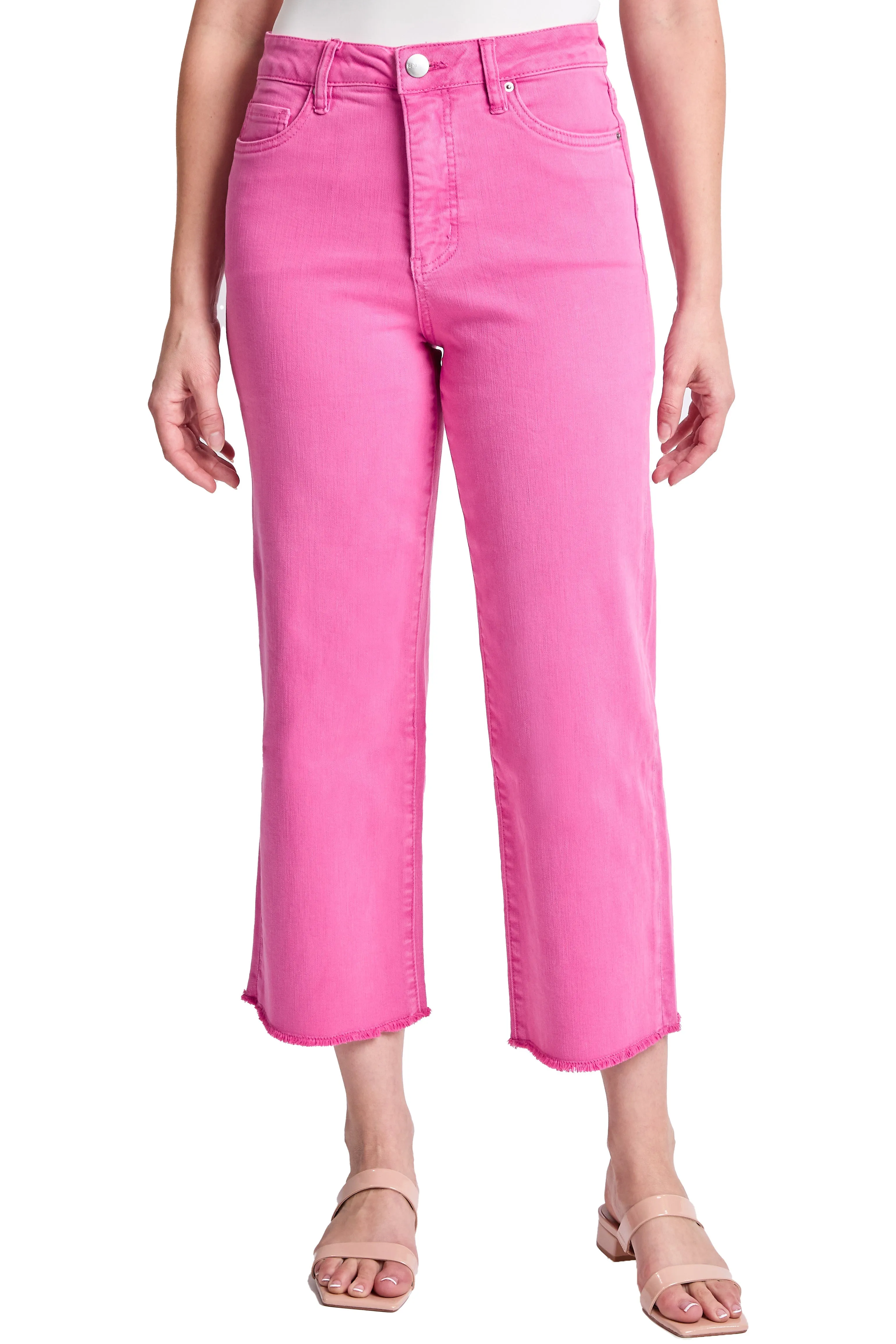 Plus Chloe High Rise Cropped Wide Leg Jeans sold by RFM Denim product image thumbnail 4