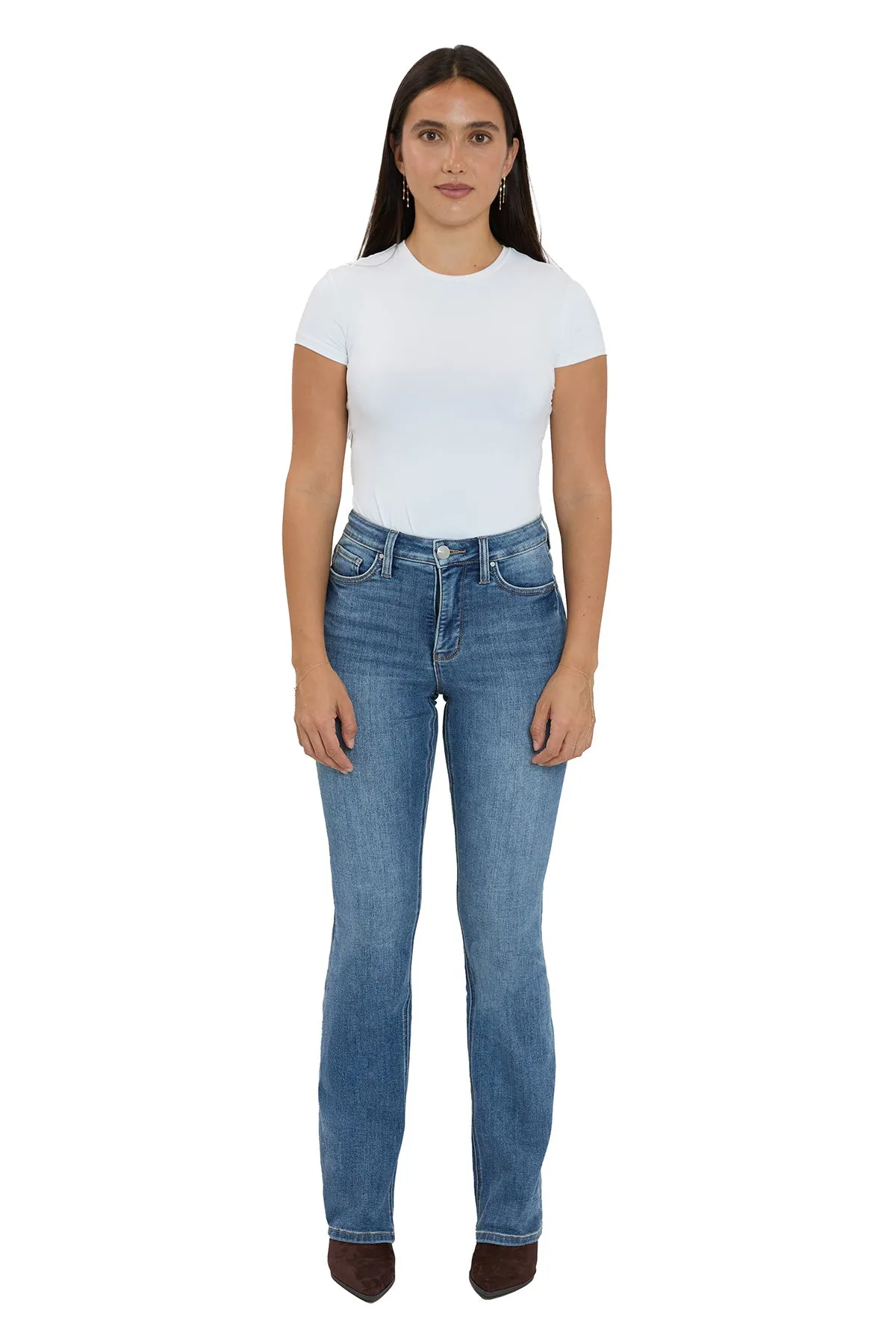 Mia High Rise Essential Slimmers Bootcut Jeans - Inseam Program sold by RFM Denim product image thumbnail 4