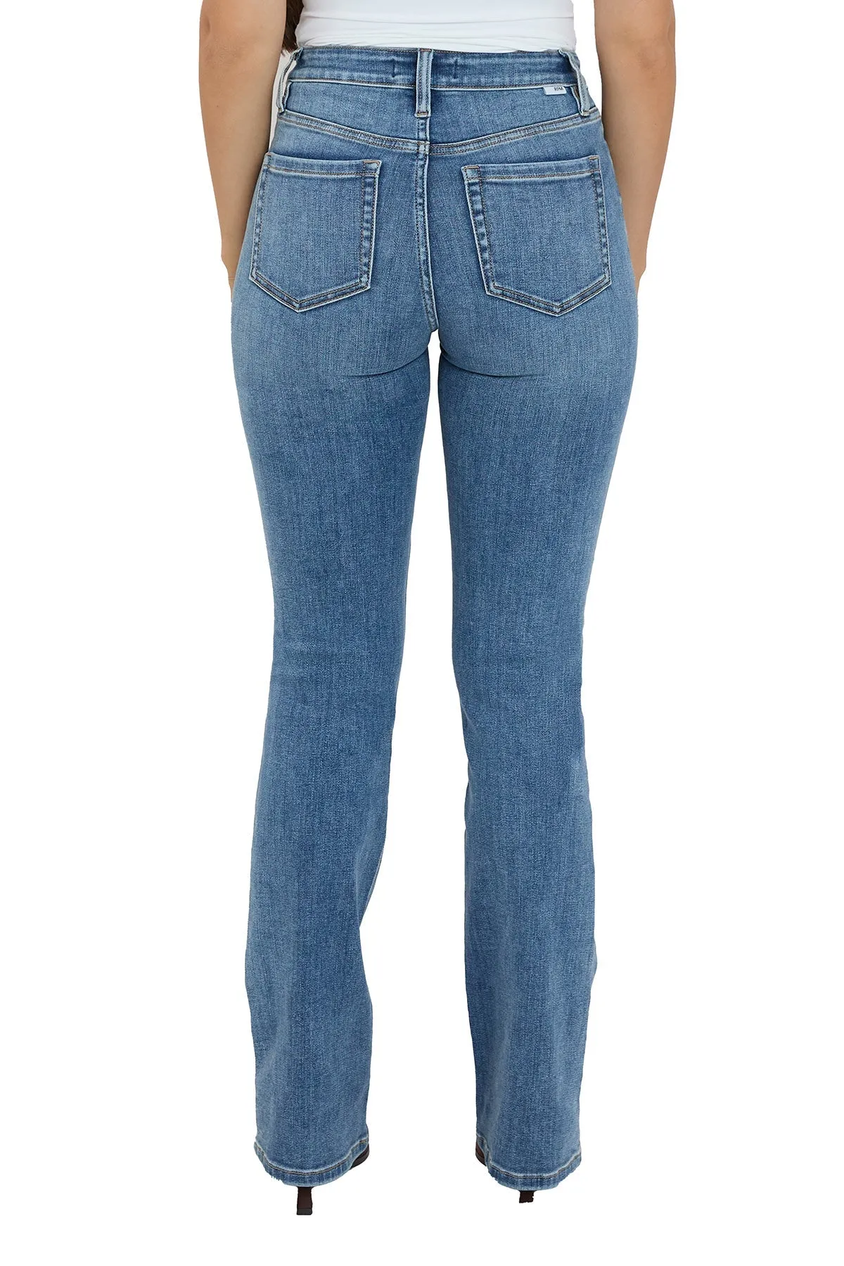 Plus Mia High Rise Essential Slimmers Bootcut Jeans - Inseam Program sold by RFM Denim product image thumbnail 3